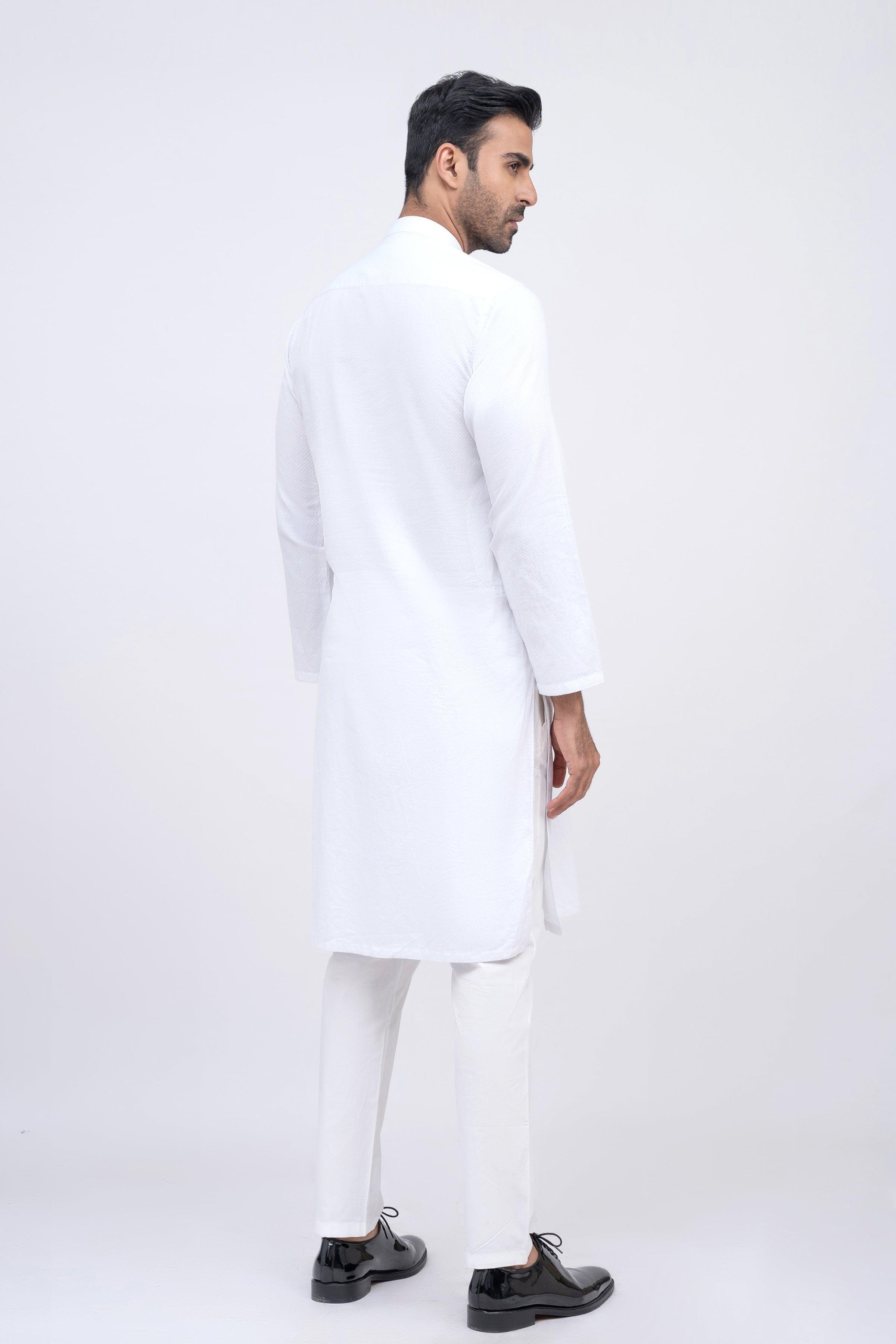 KURTA WHITE at Charcoal Clothing