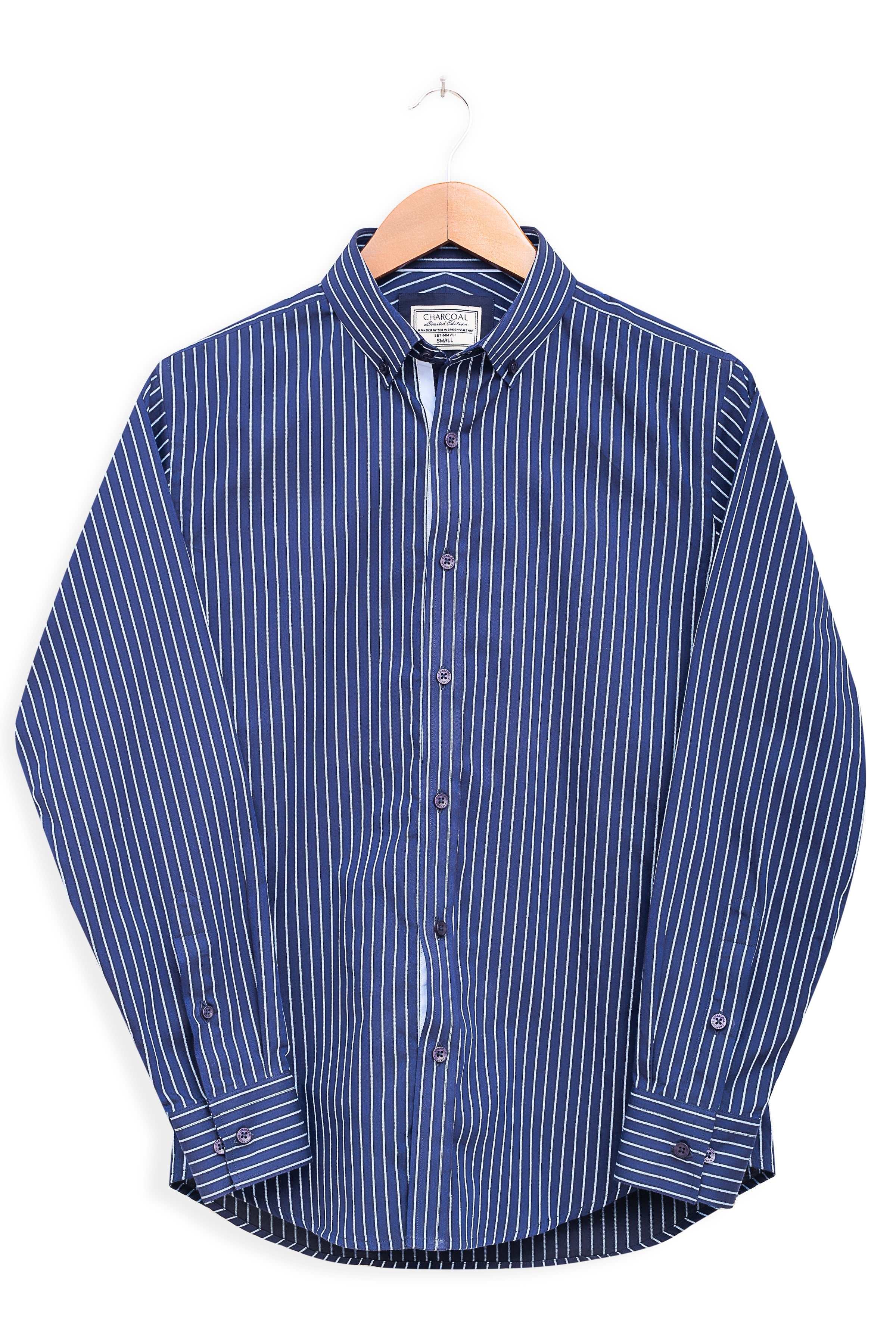 LIMITED EDITION SHIRTS NAVY at Charcoal Clothing