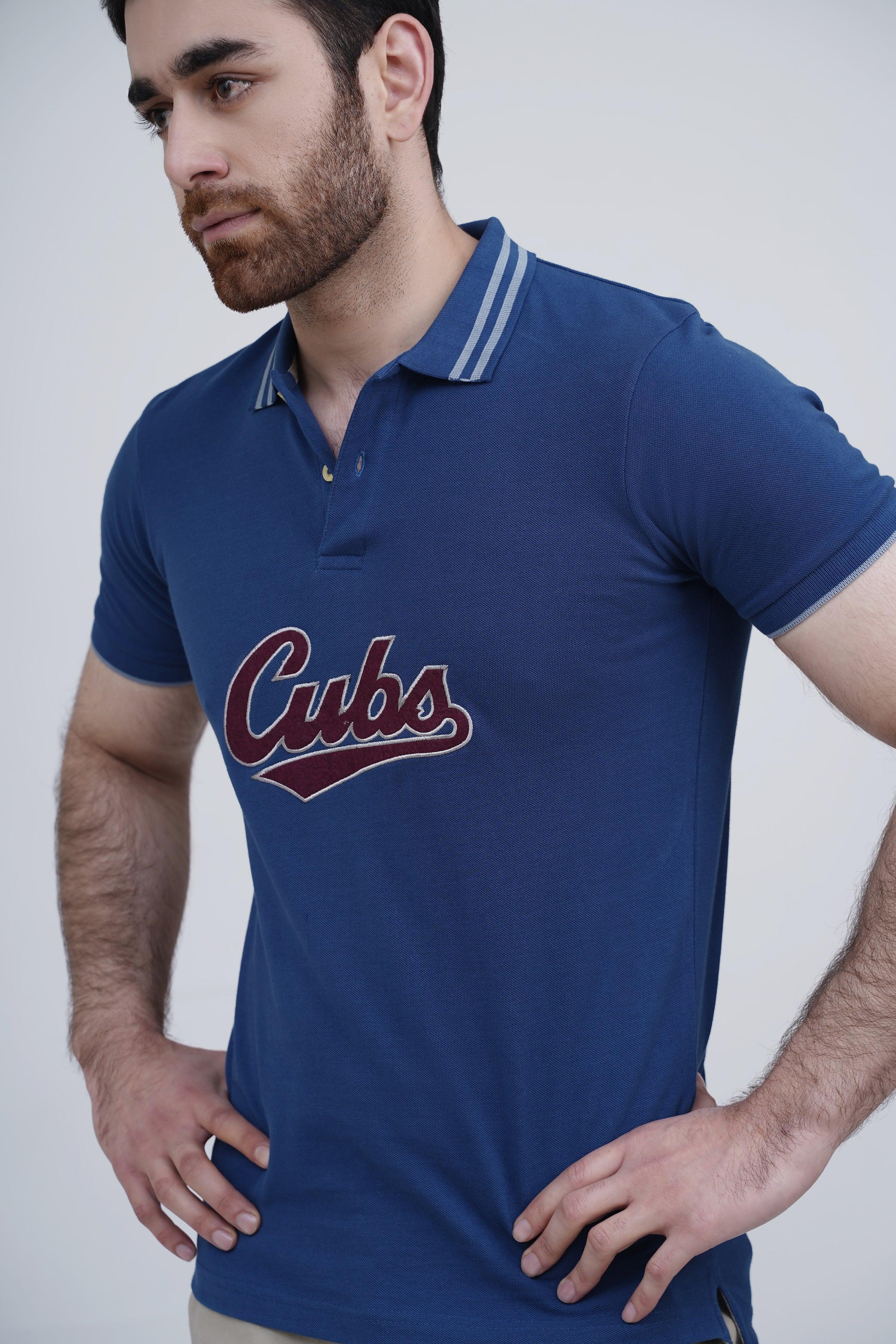 POLO SHIRT ROYAL BLUE at Charcoal Clothing