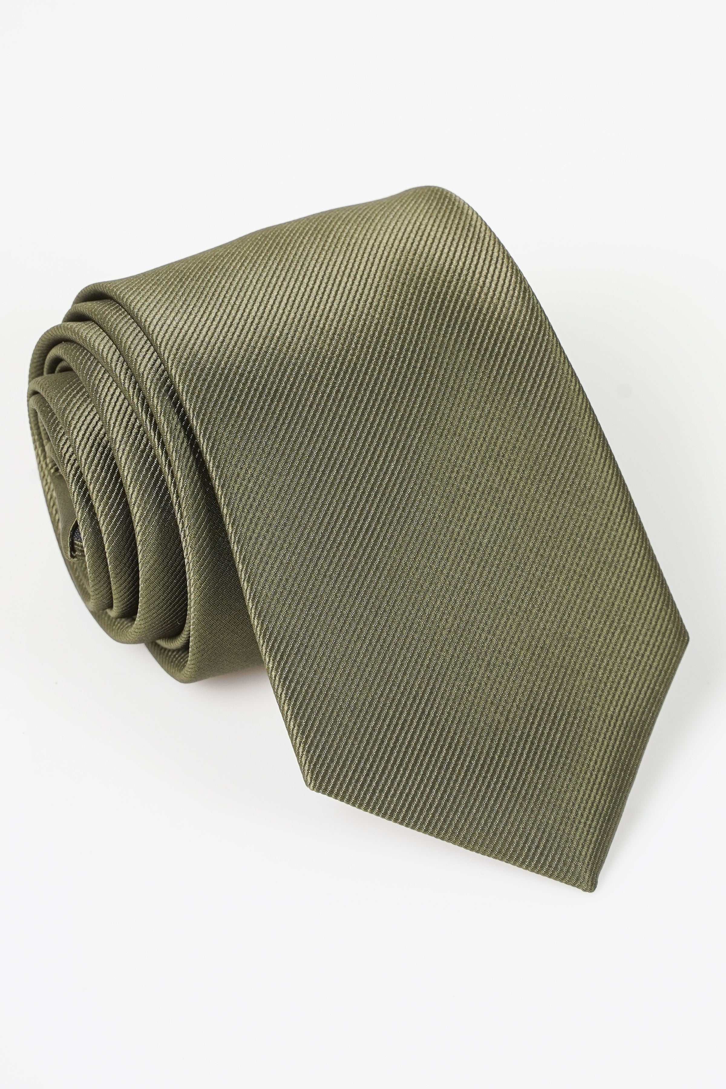 POLY SILK TIE at Charcoal Clothing