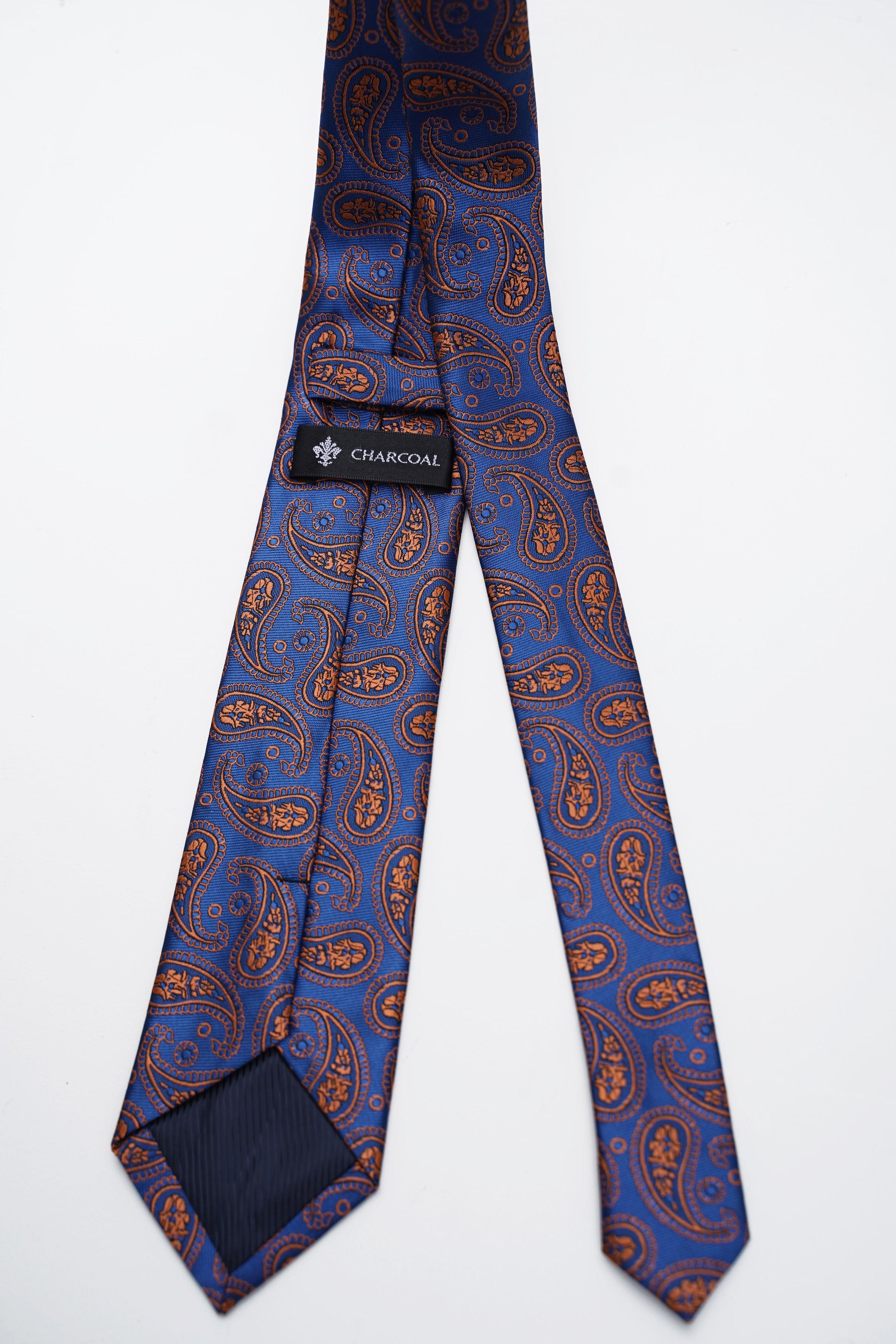 POLY SILK TIE at Charcoal Clothing