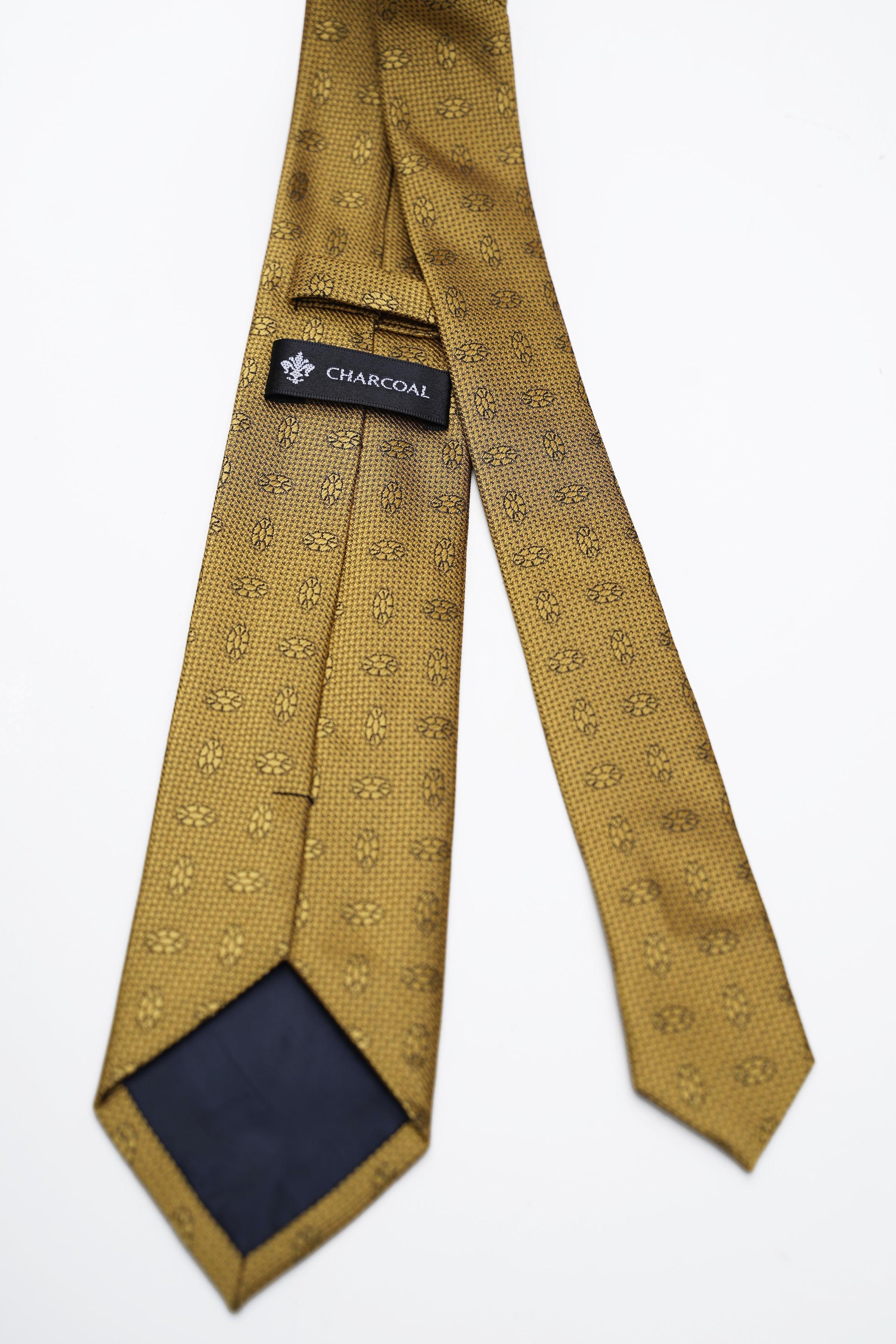 POLY SILK TIE at Charcoal Clothing