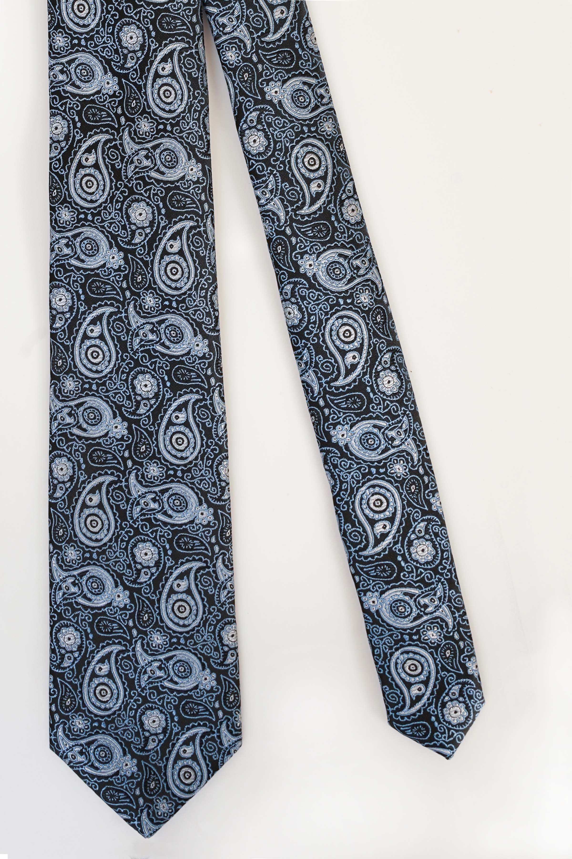 POLY SILK TIE at Charcoal Clothing