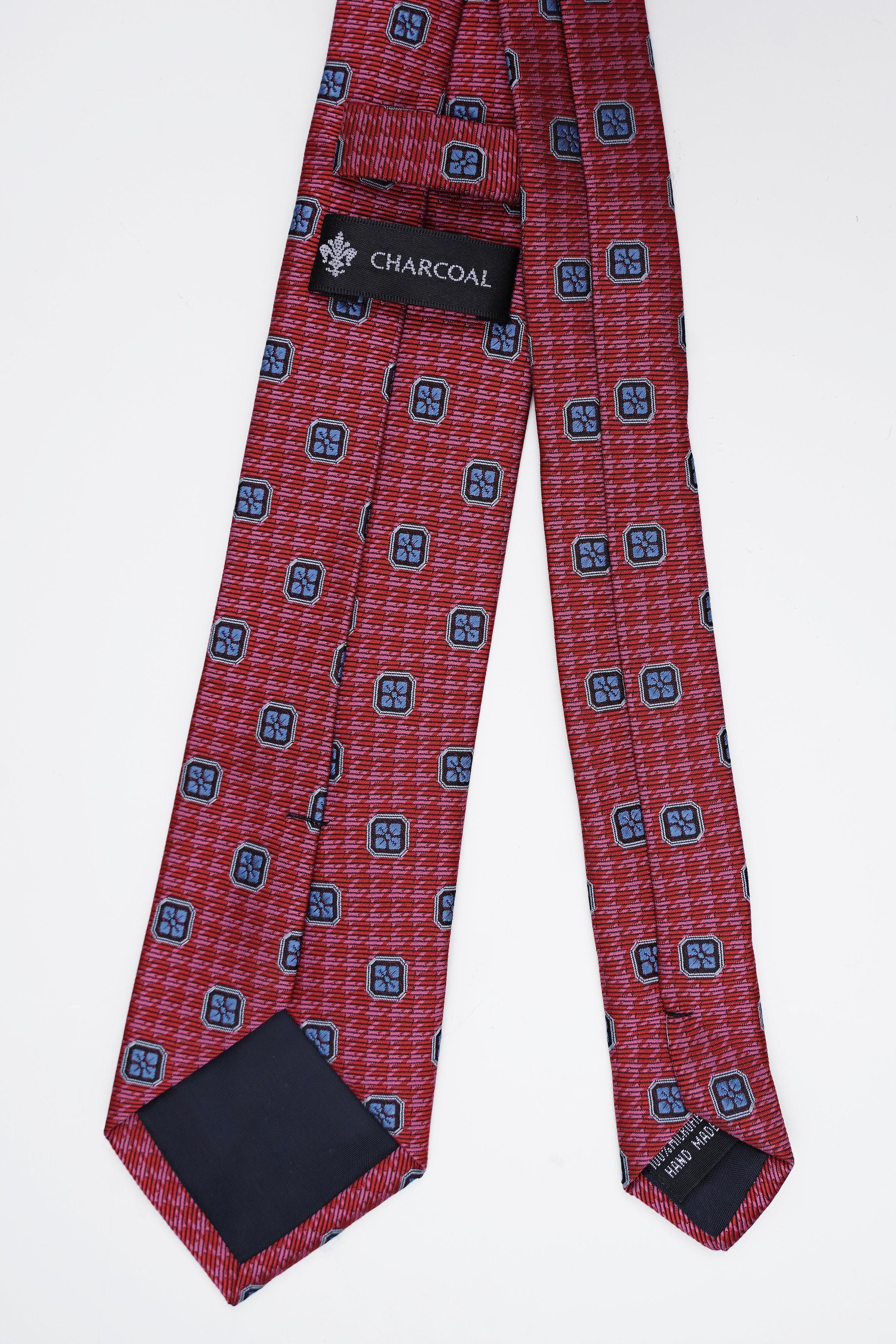 POLY SILK TIE at Charcoal Clothing