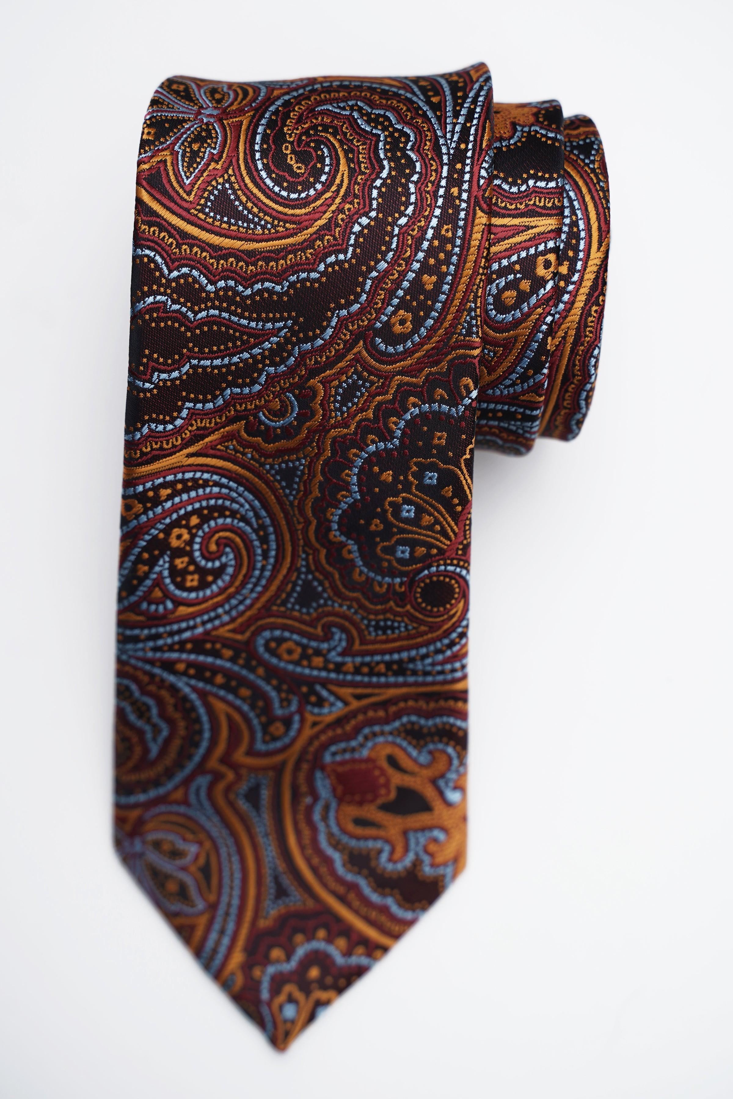 POLY SILK TIE at Charcoal Clothing