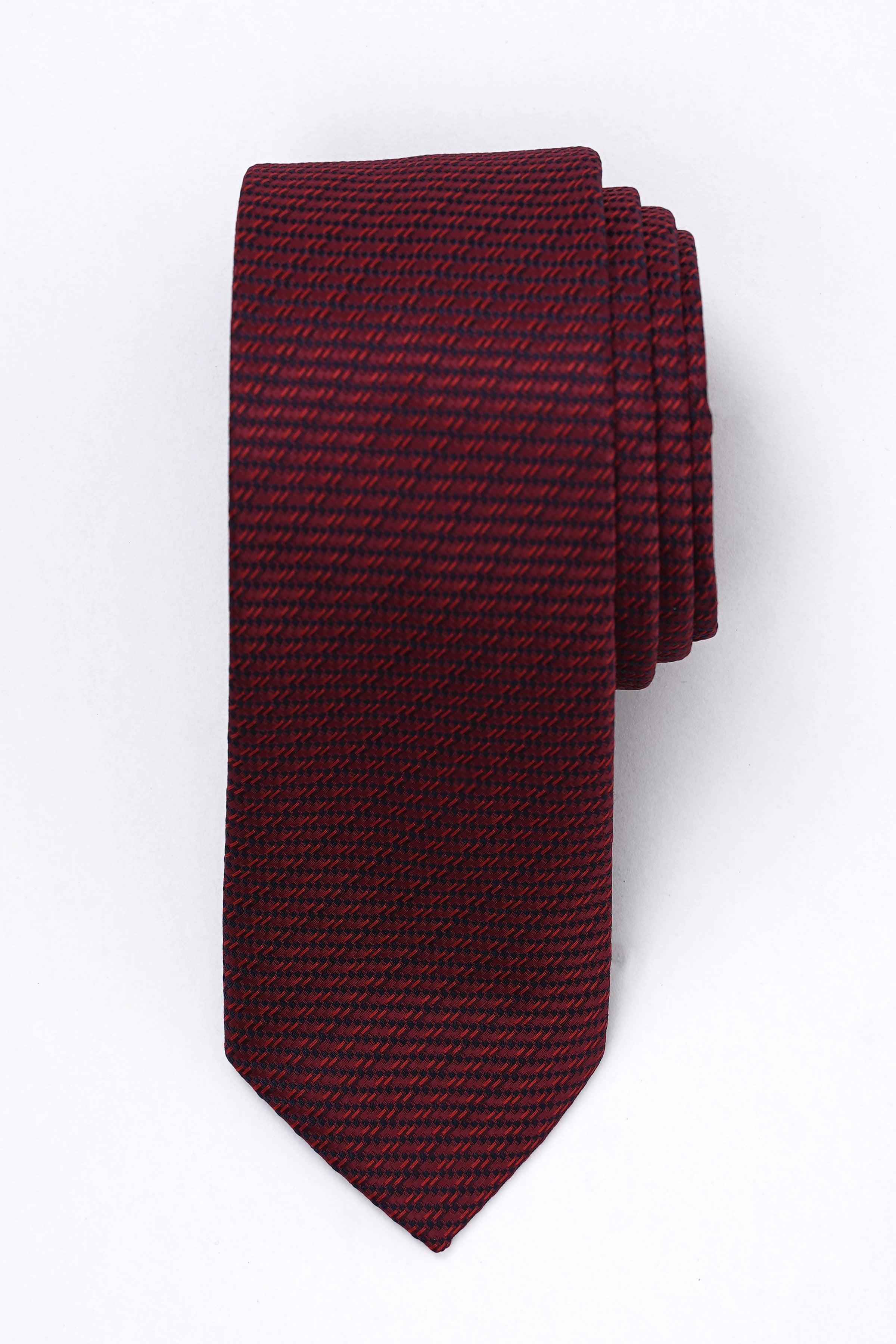 POLY SILK TIE at Charcoal Clothing