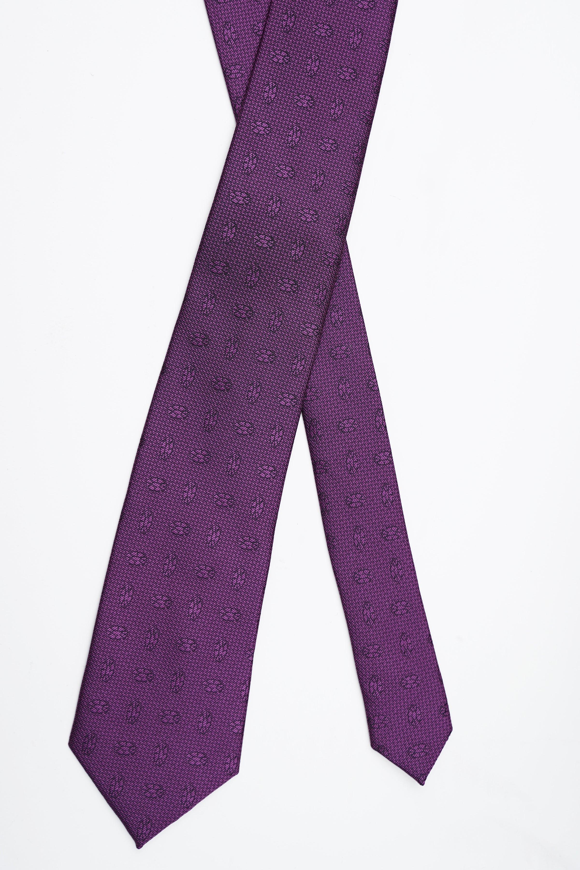 POLY SILK TIE at Charcoal Clothing