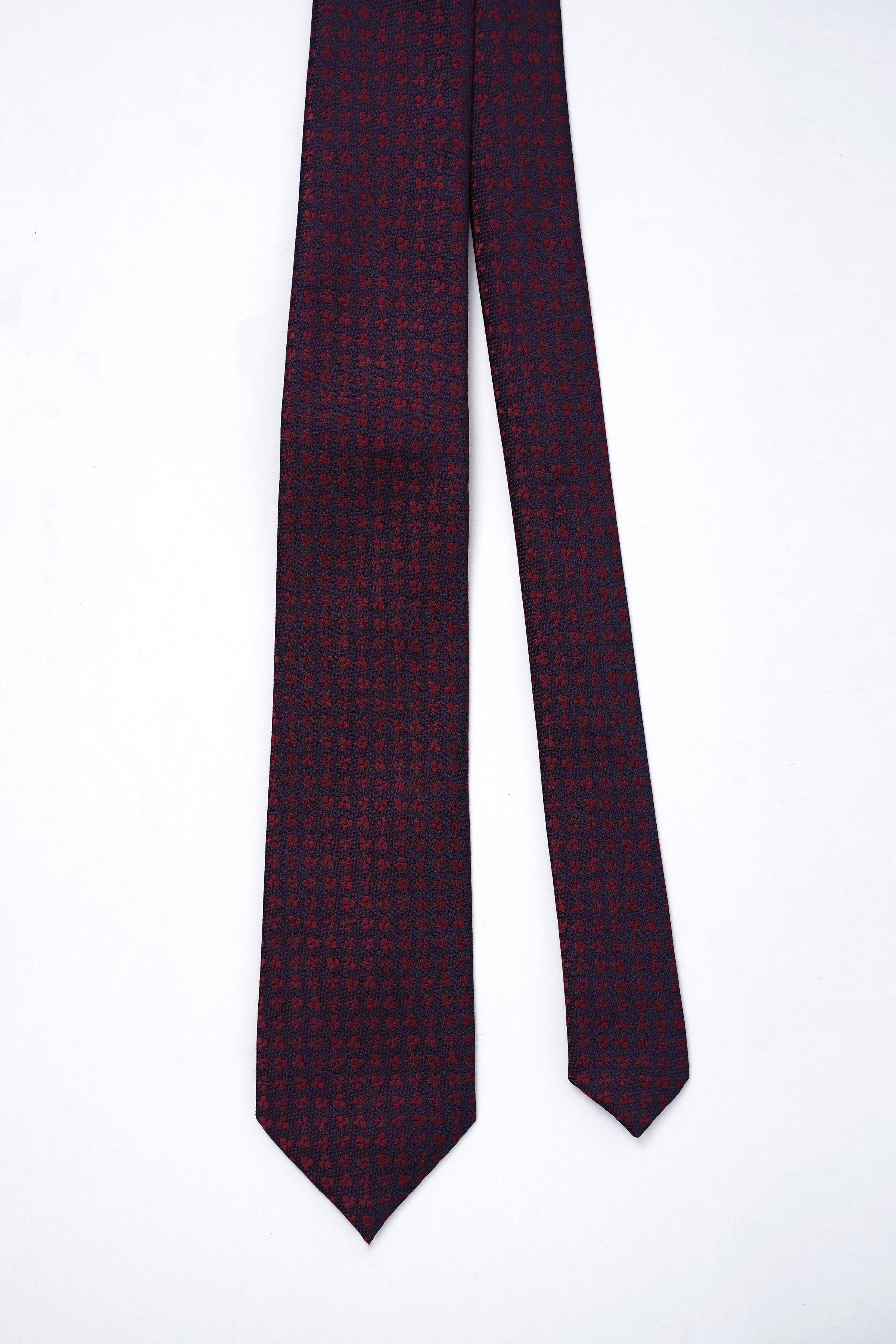 POLY SILK TIE at Charcoal Clothing