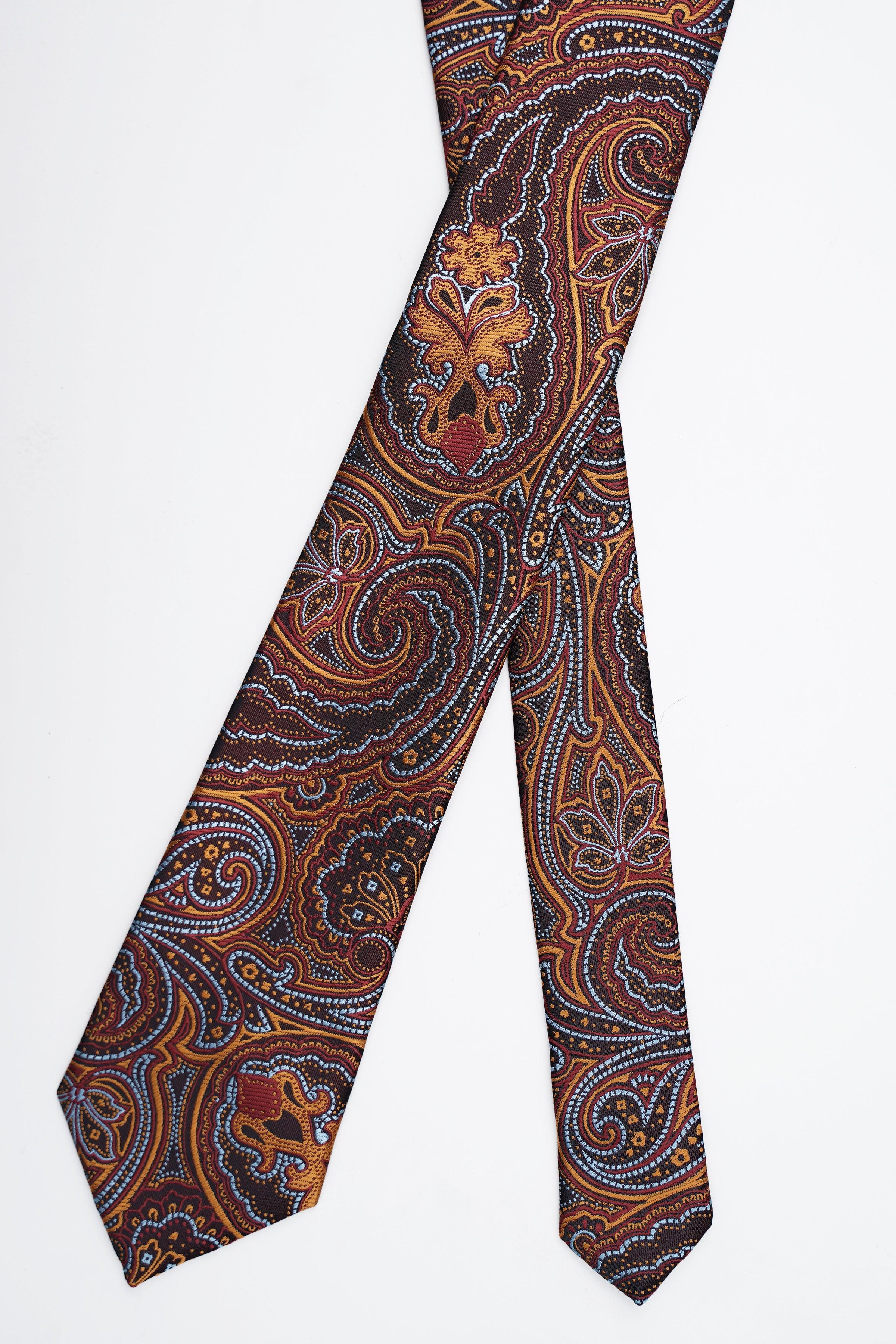 POLY SILK TIE at Charcoal Clothing