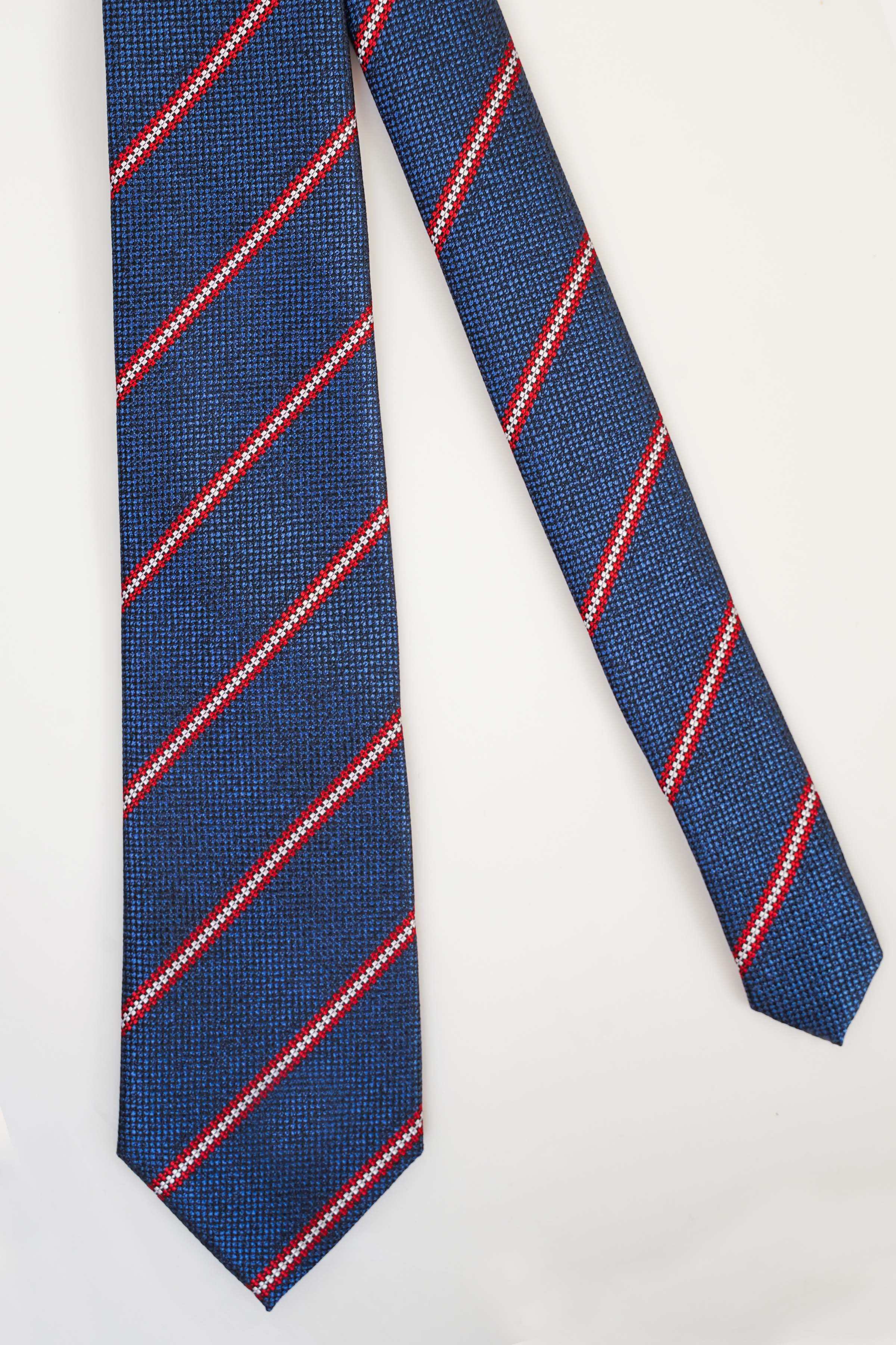 POLY SILK TIE at Charcoal Clothing