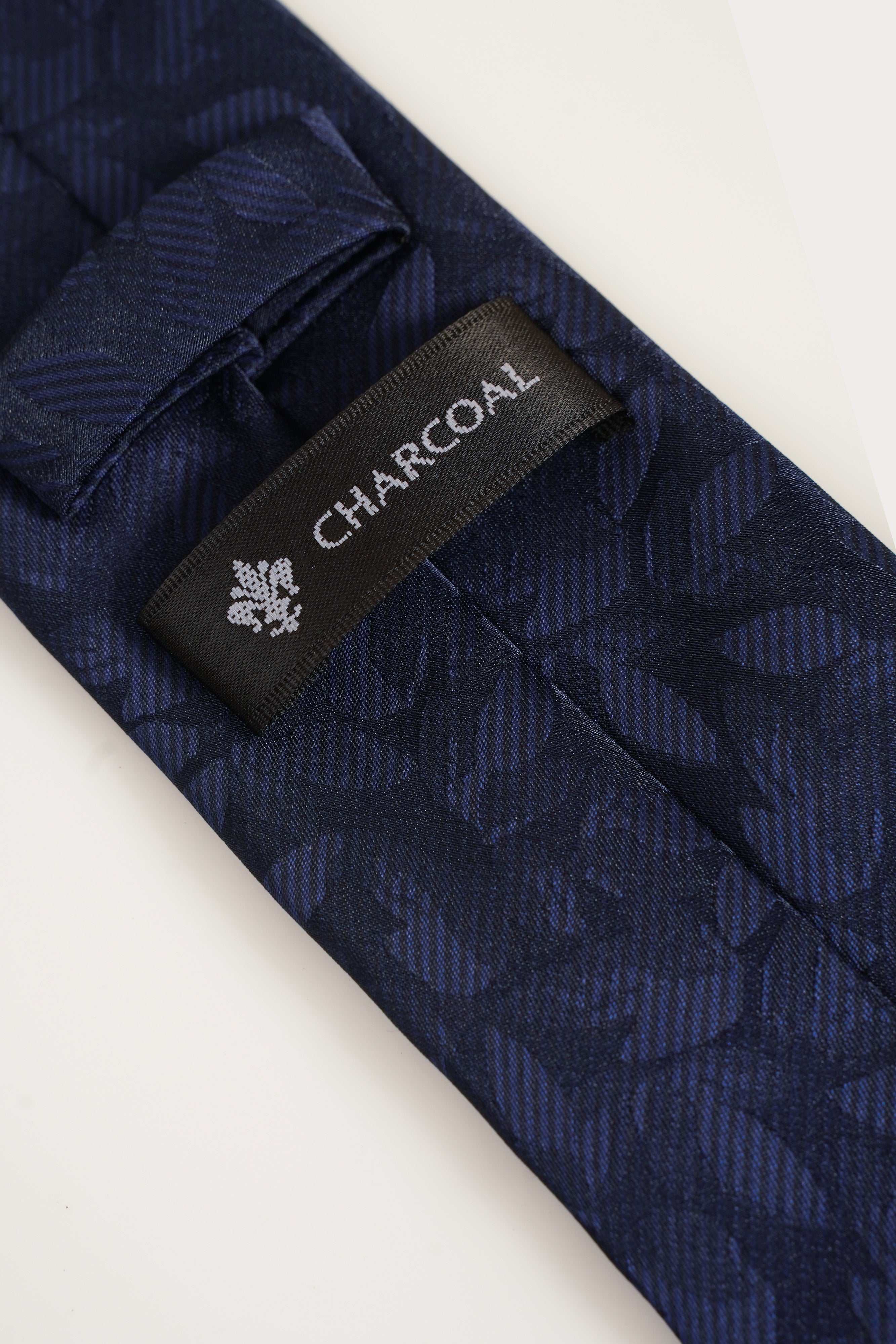 POLY SILK TIE at Charcoal Clothing