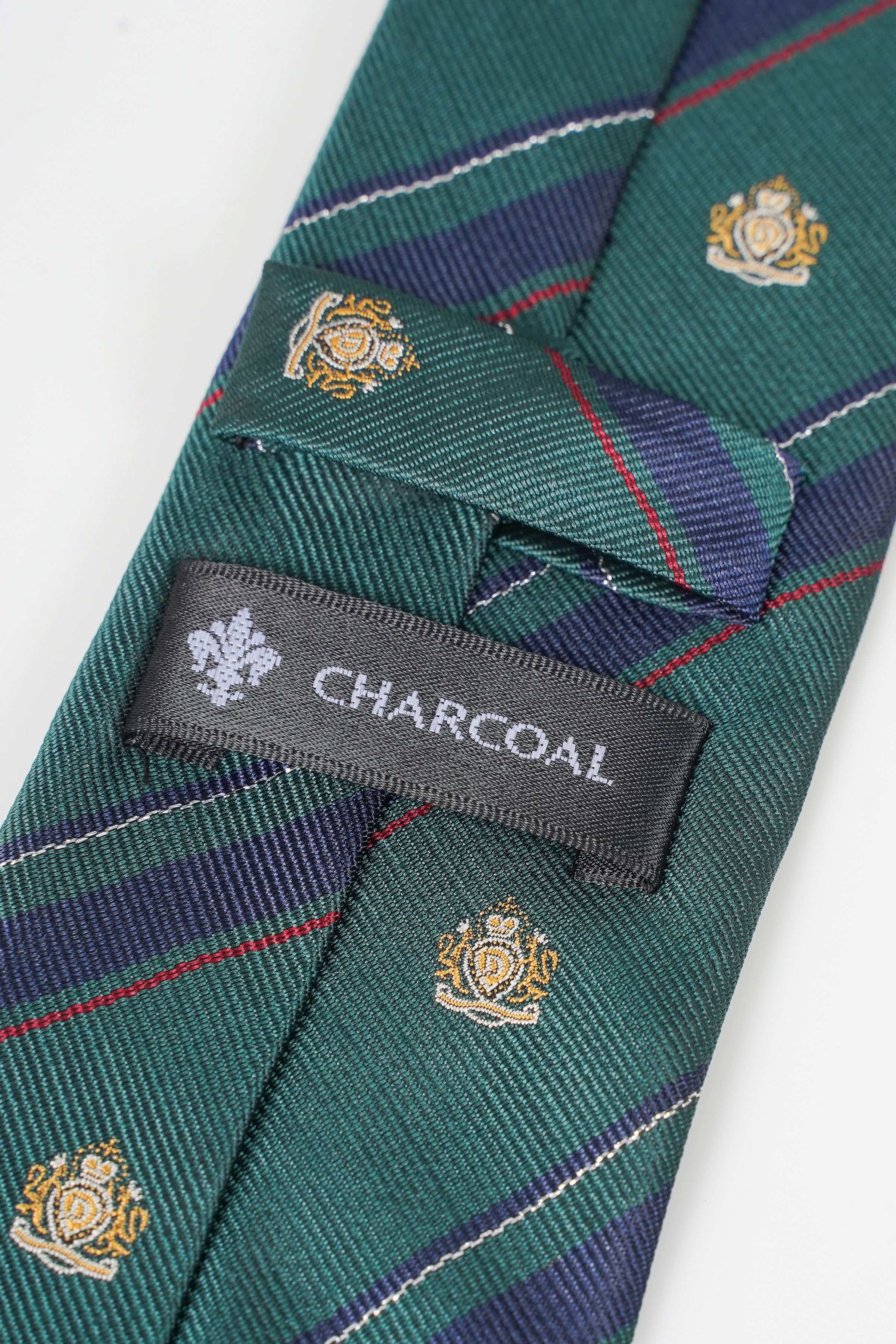 POLY SILK TIE at Charcoal Clothing