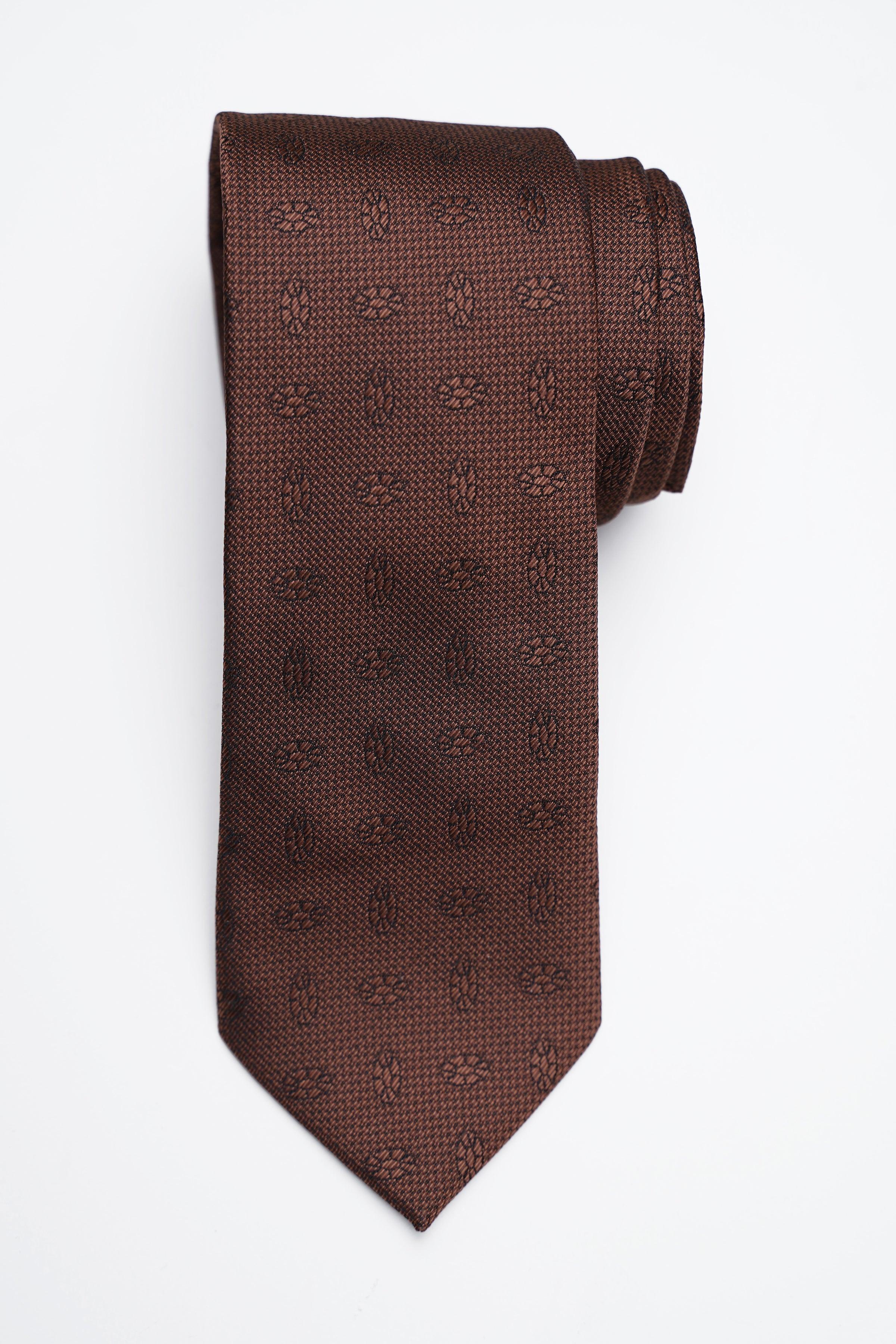 POLY SILK TIE at Charcoal Clothing