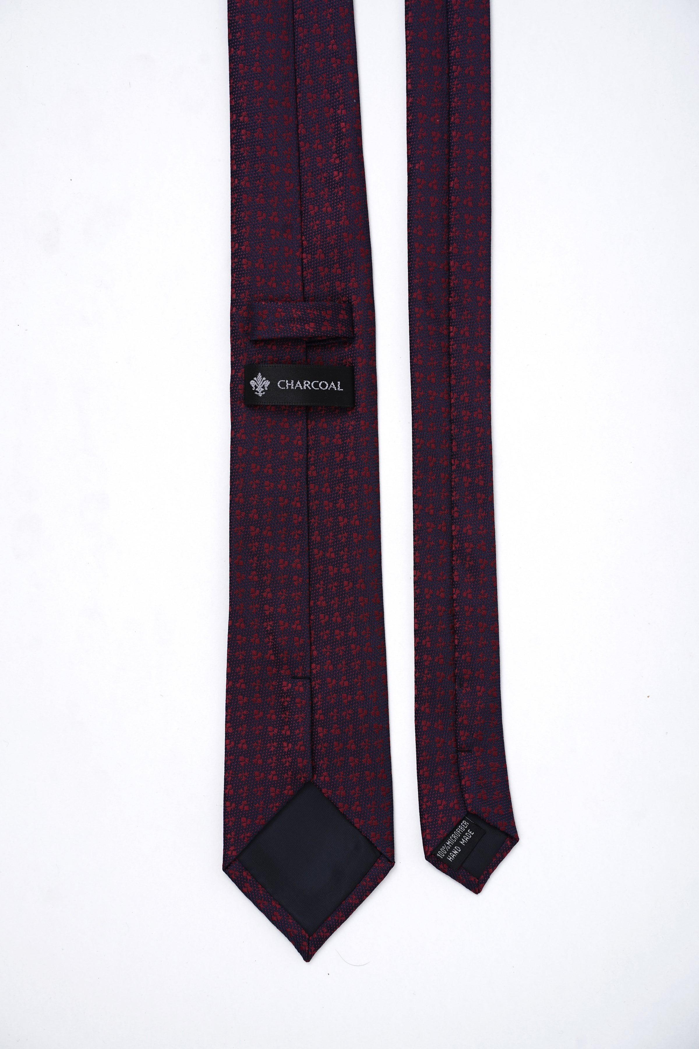 POLY SILK TIE at Charcoal Clothing