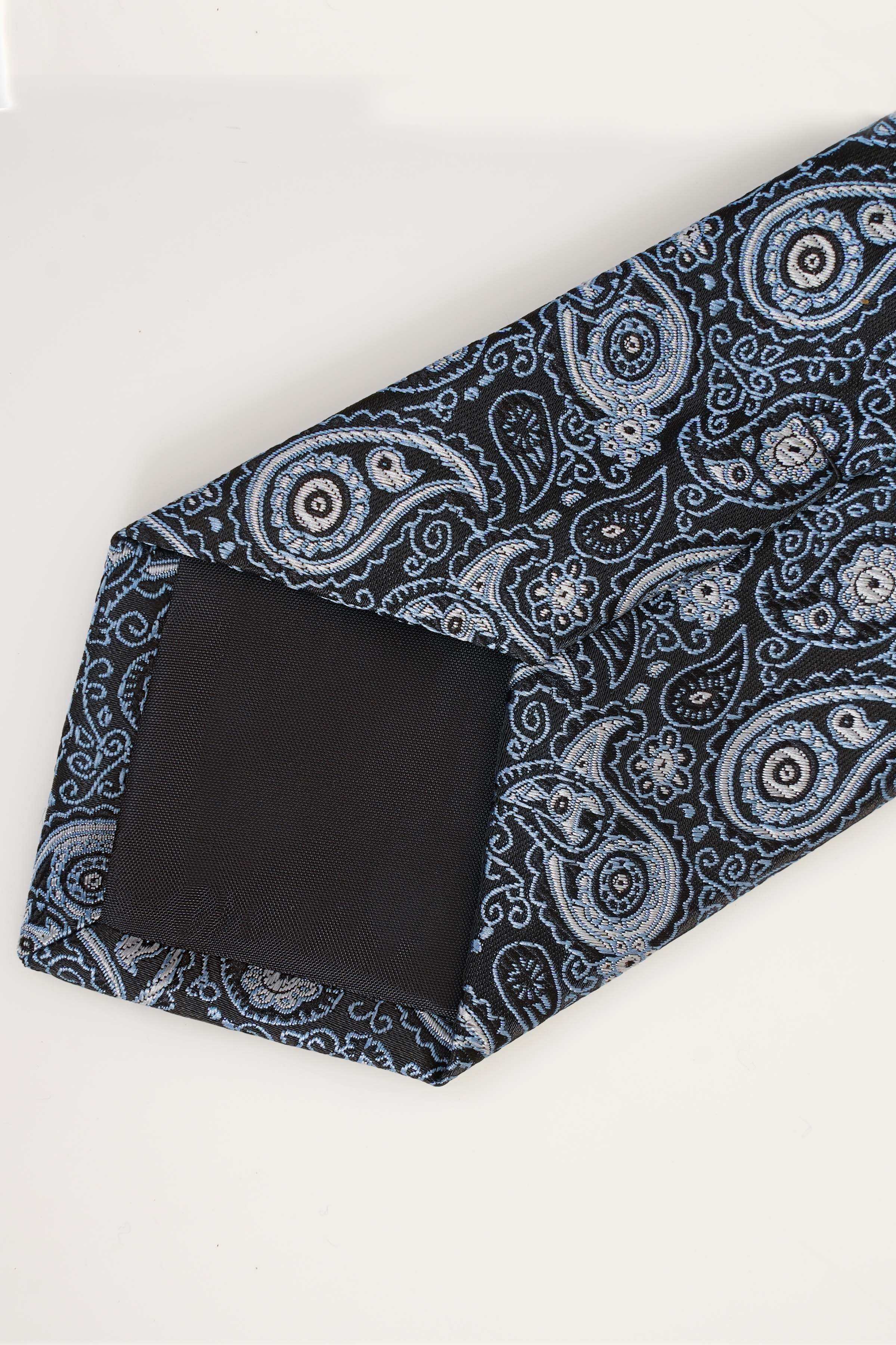 POLY SILK TIE at Charcoal Clothing