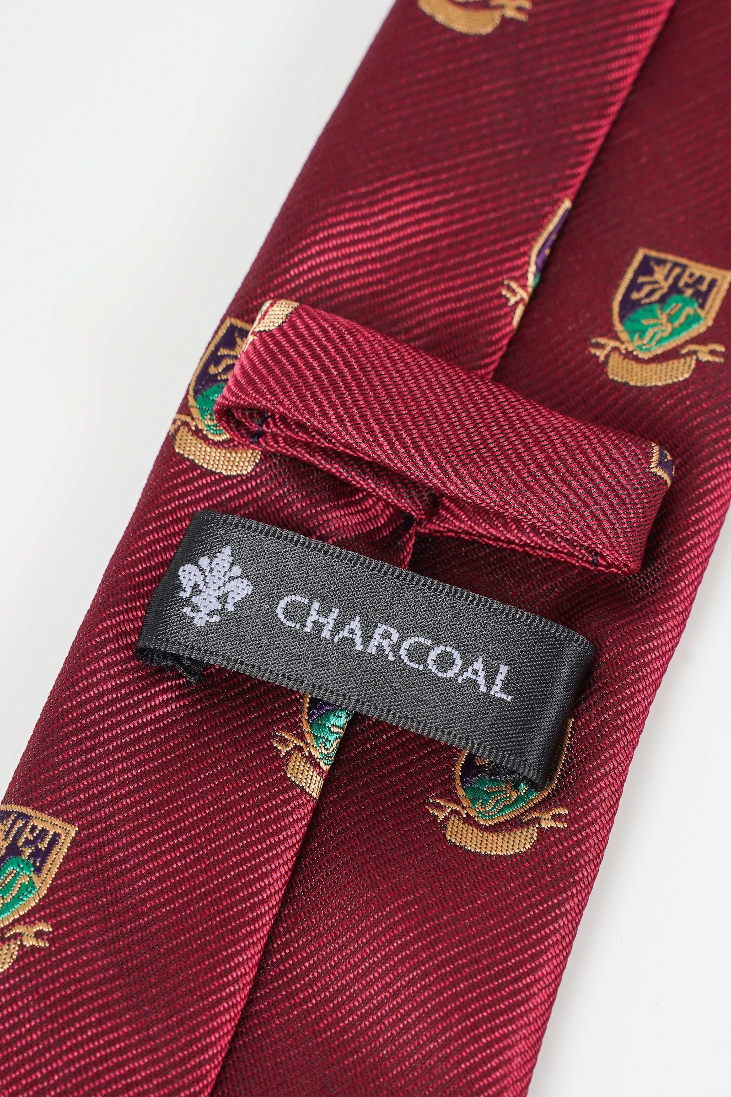 POLY SILK TIE at Charcoal Clothing