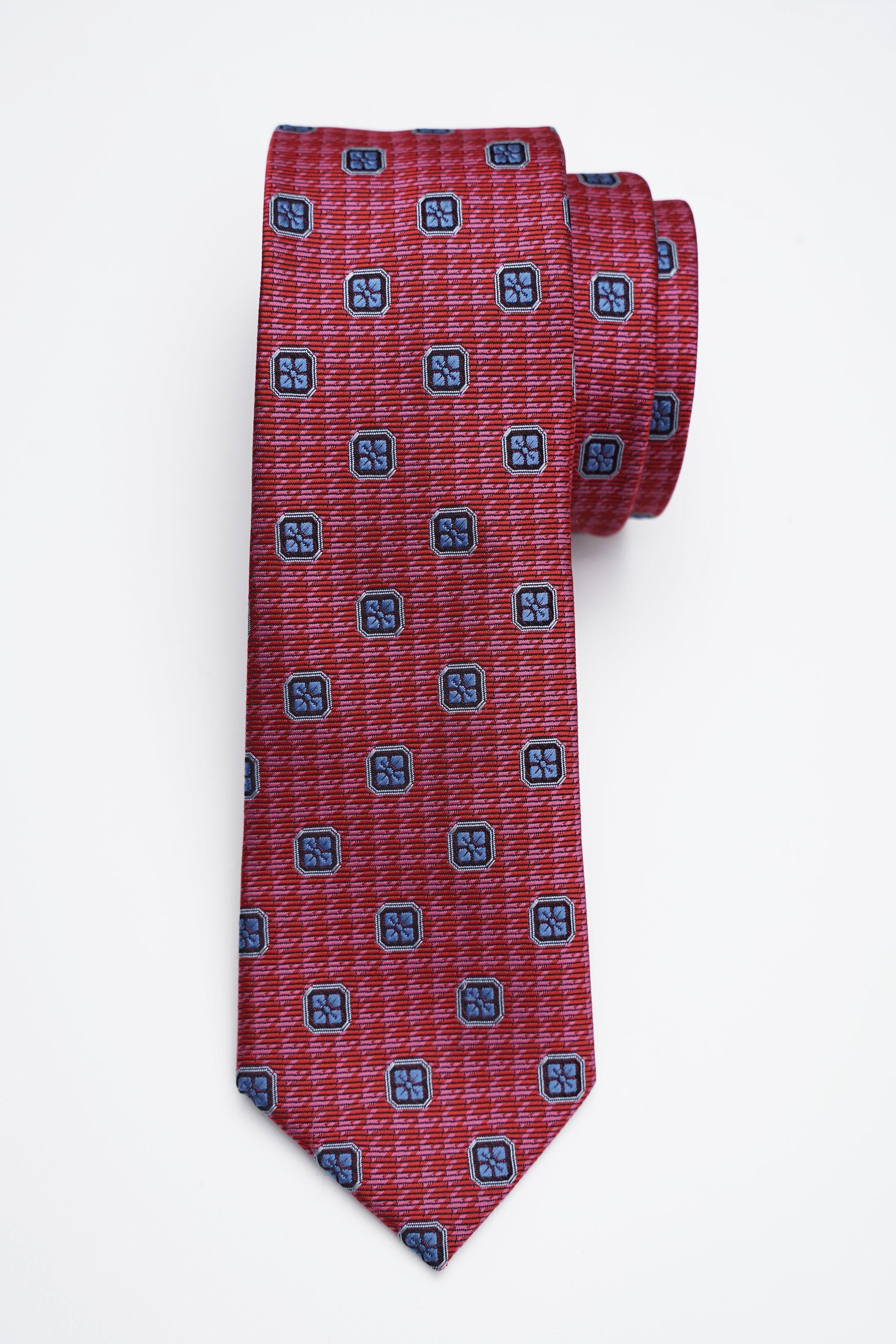 POLY SILK TIE at Charcoal Clothing