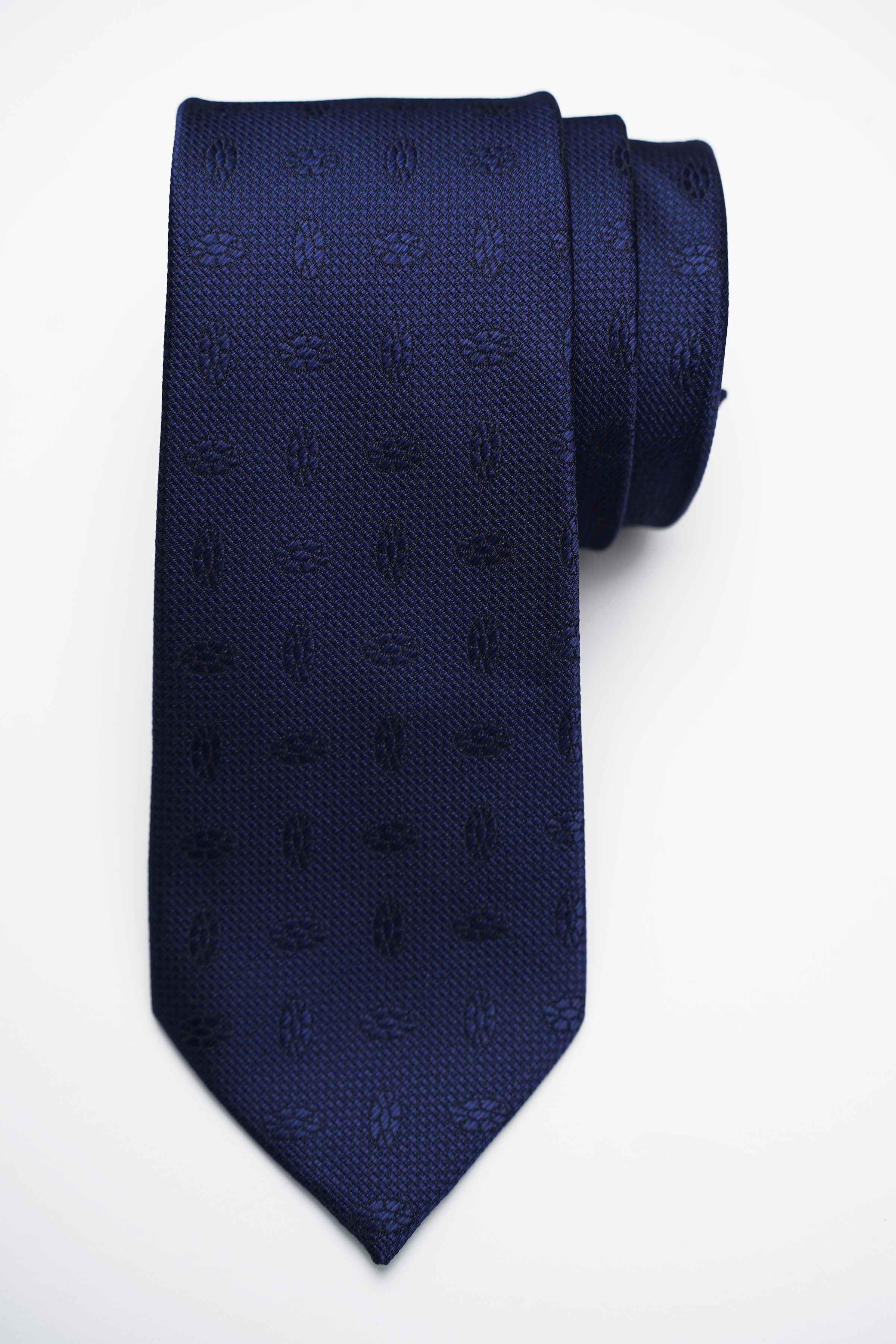 POLY SILK TIE at Charcoal Clothing