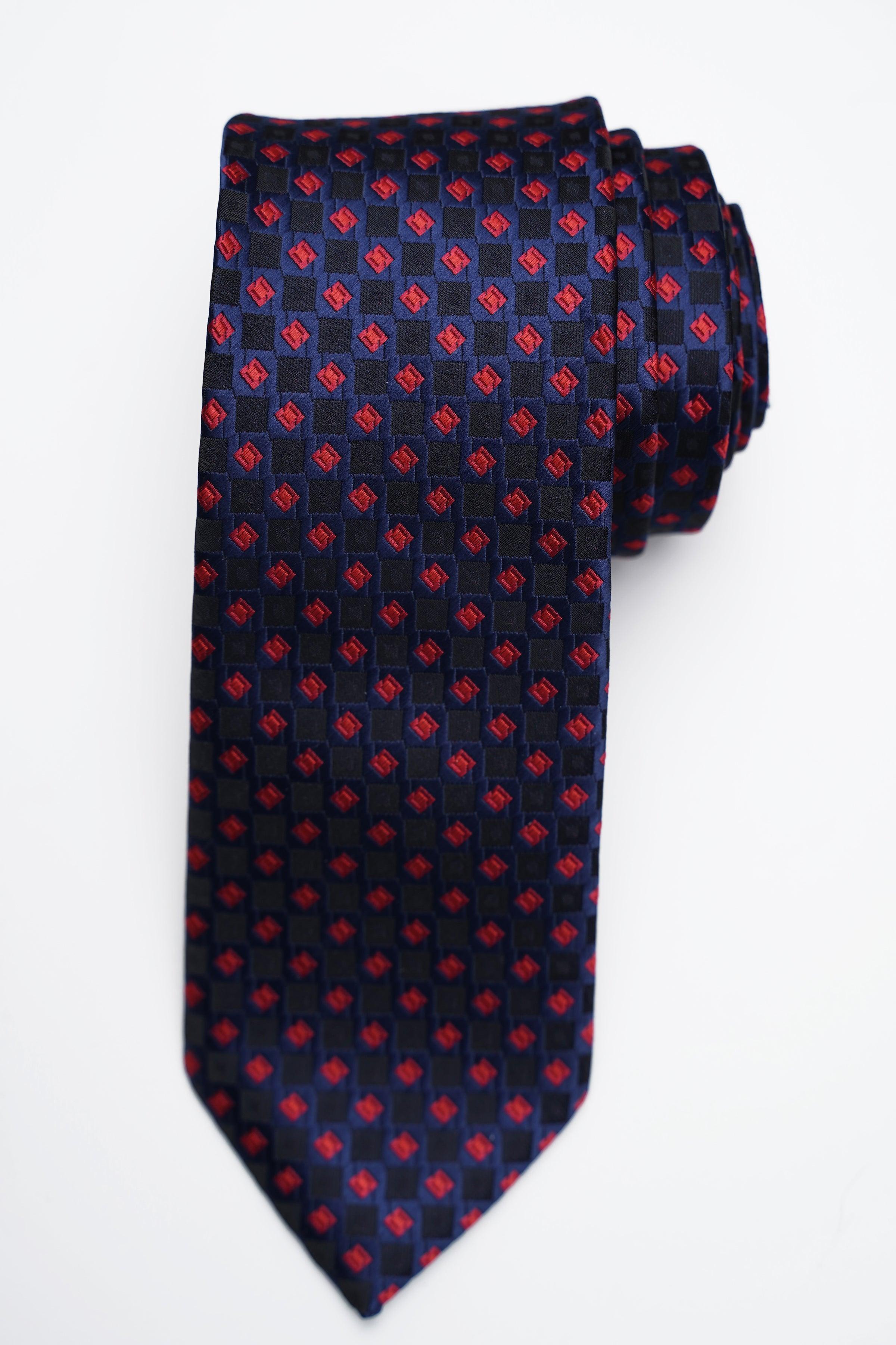 POLY SILK TIE at Charcoal Clothing