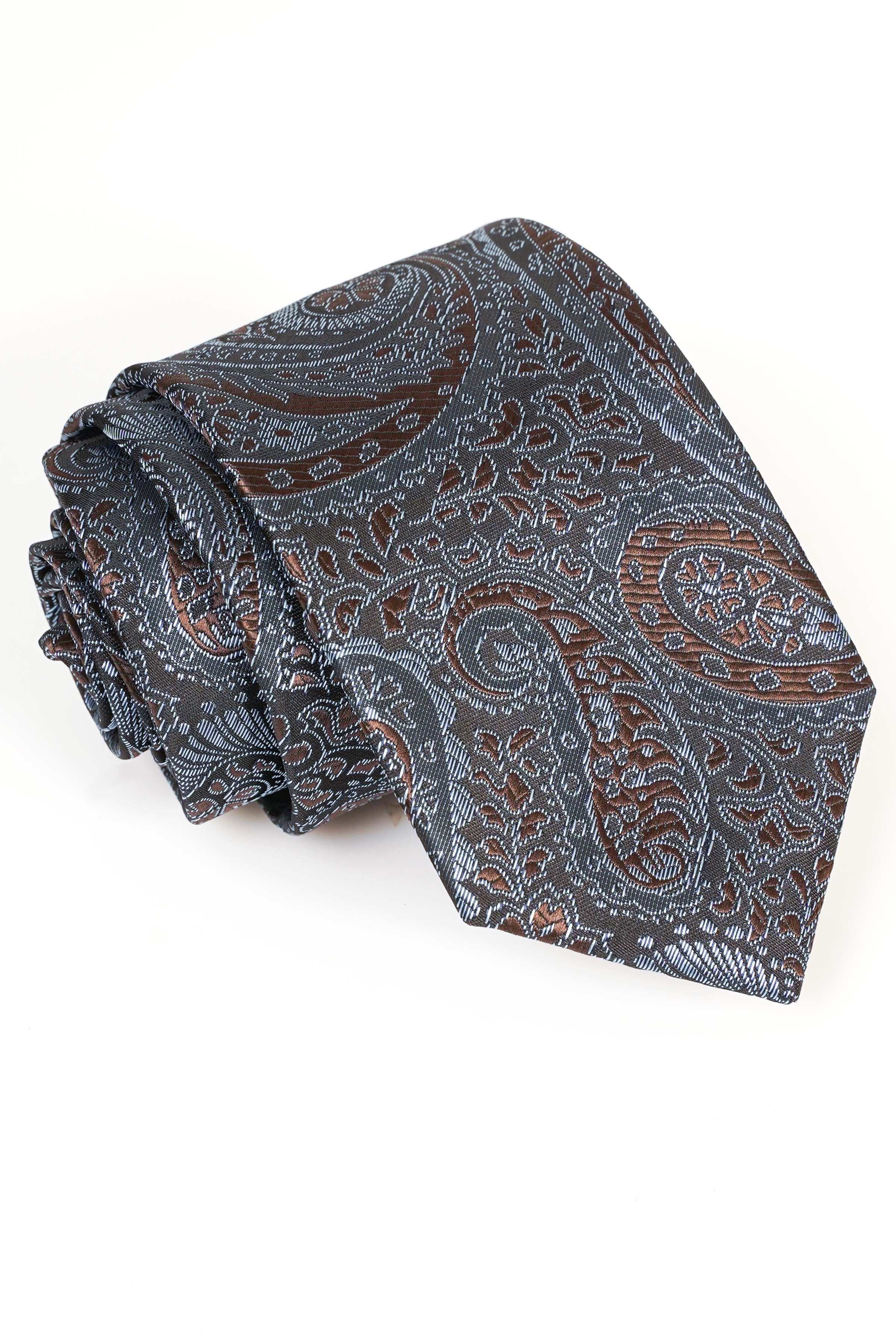 POLY SILK TIE at Charcoal Clothing