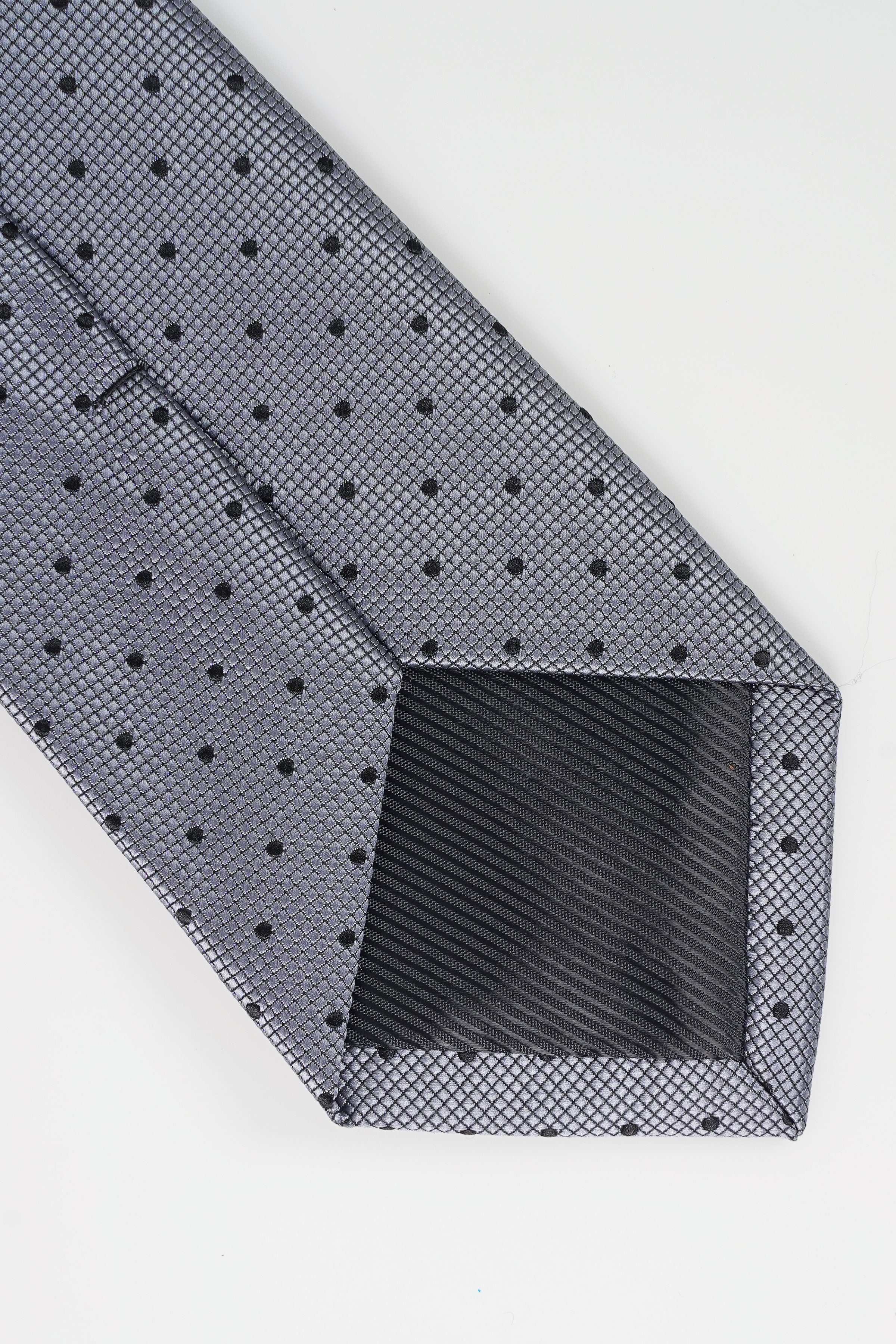 POLY SILK TIE at Charcoal Clothing