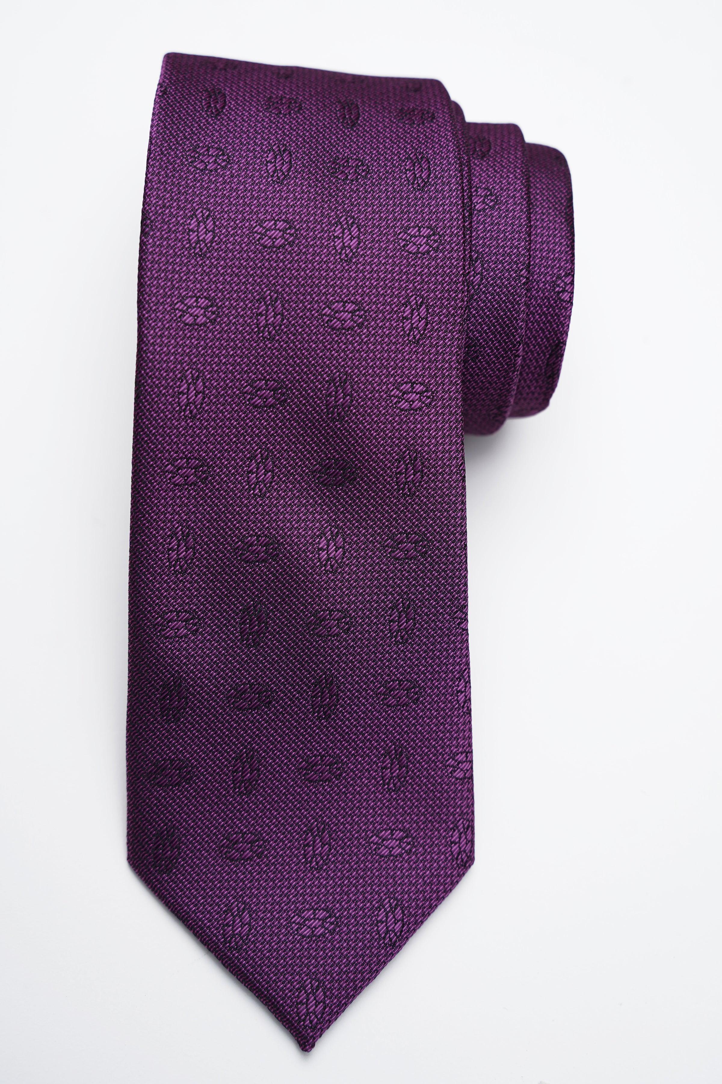 POLY SILK TIE at Charcoal Clothing