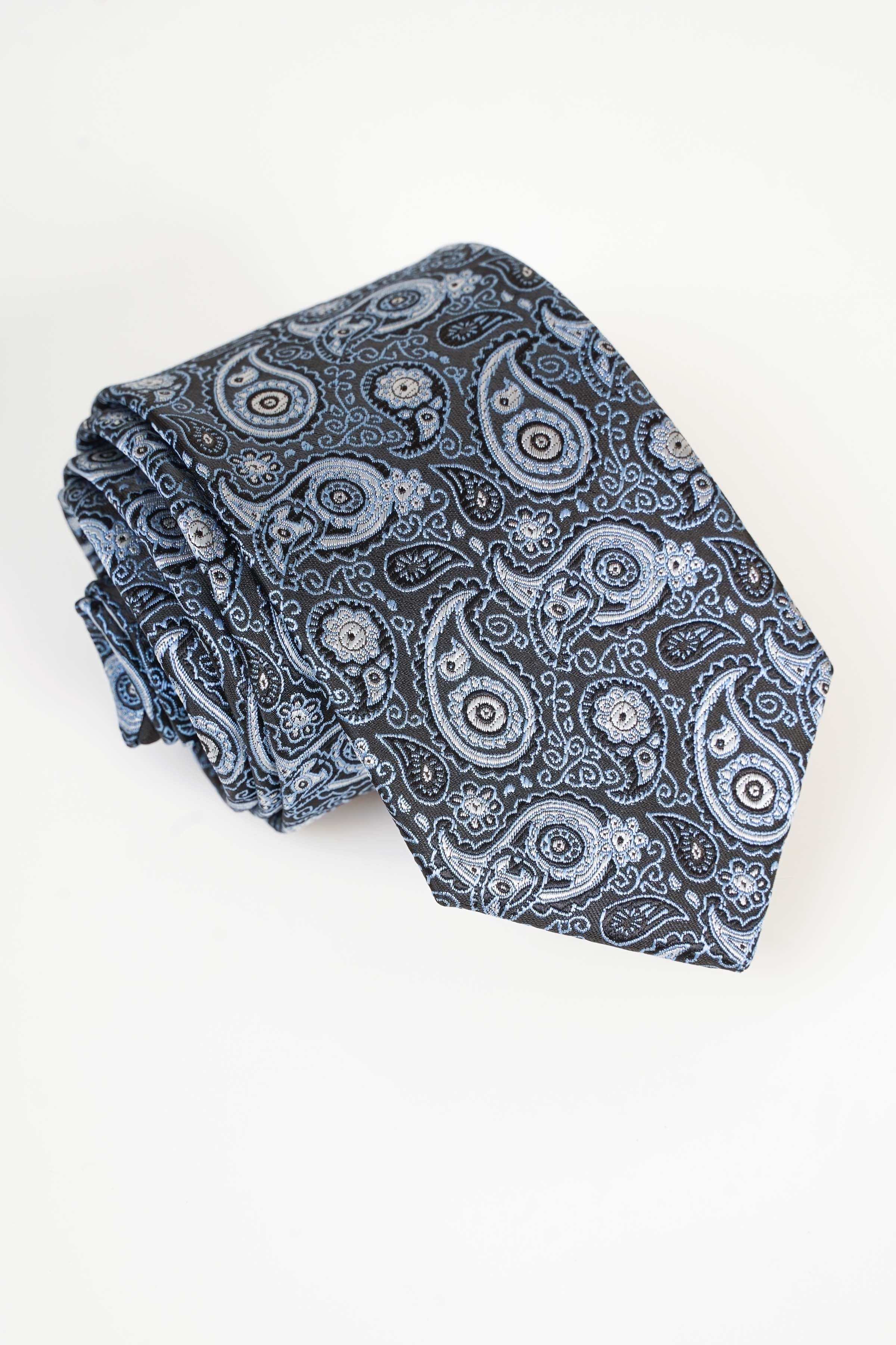 POLY SILK TIE at Charcoal Clothing