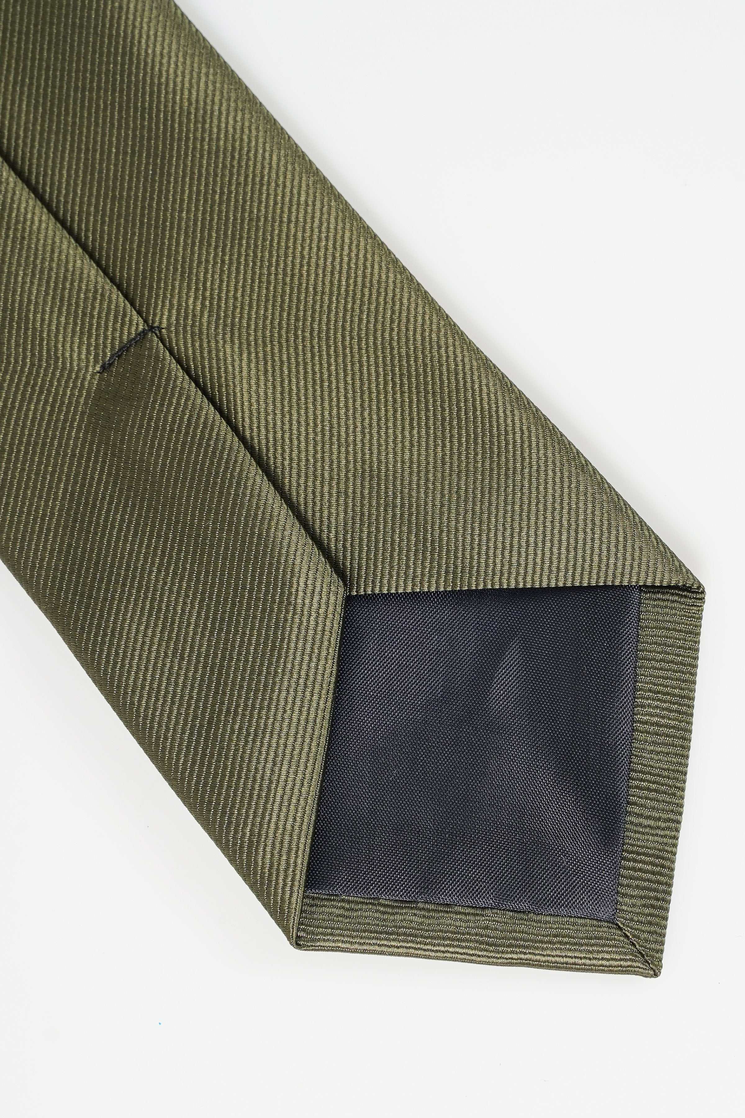 POLY SILK TIE at Charcoal Clothing