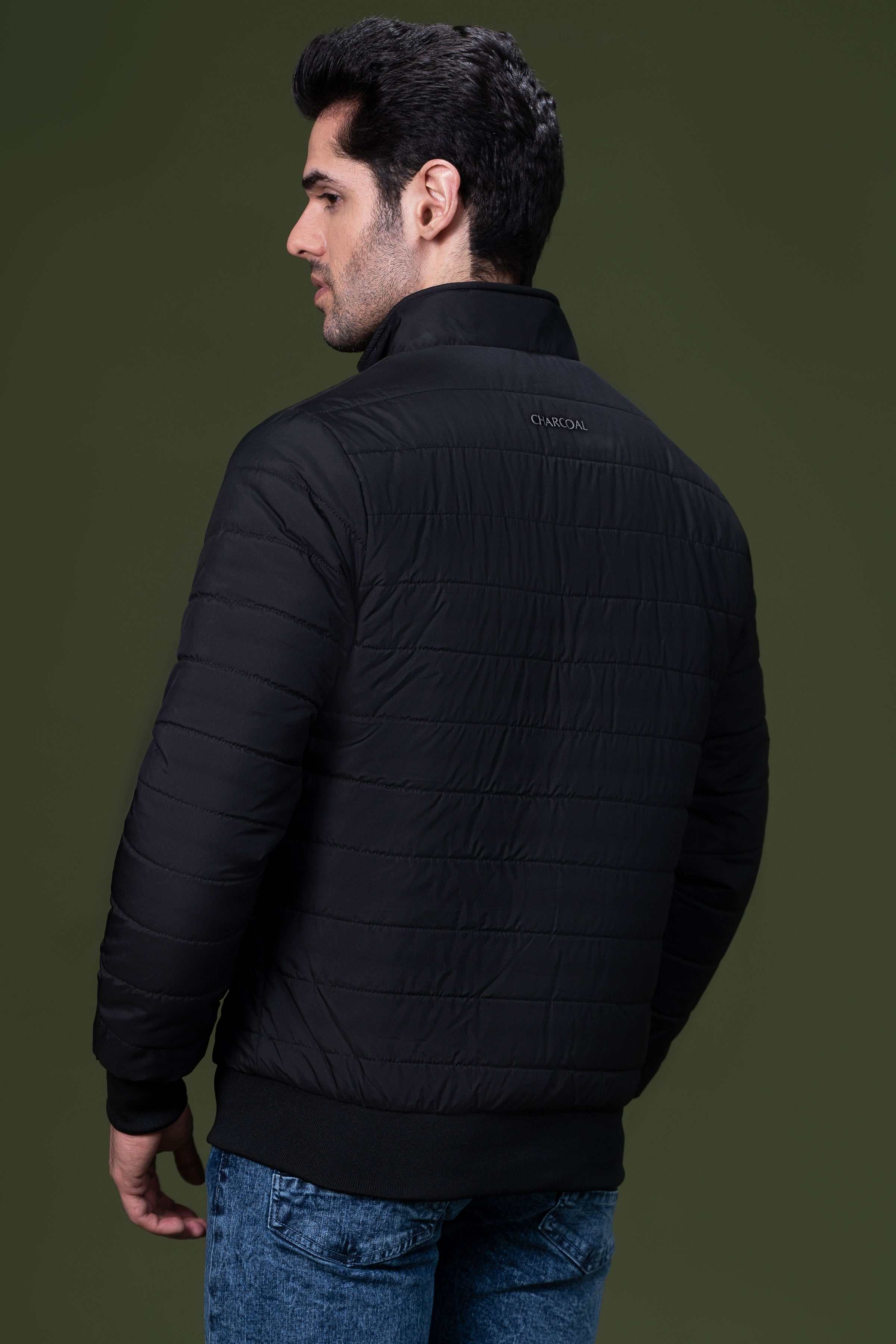 PUFFER JACKET BLACK at Charcoal Clothing