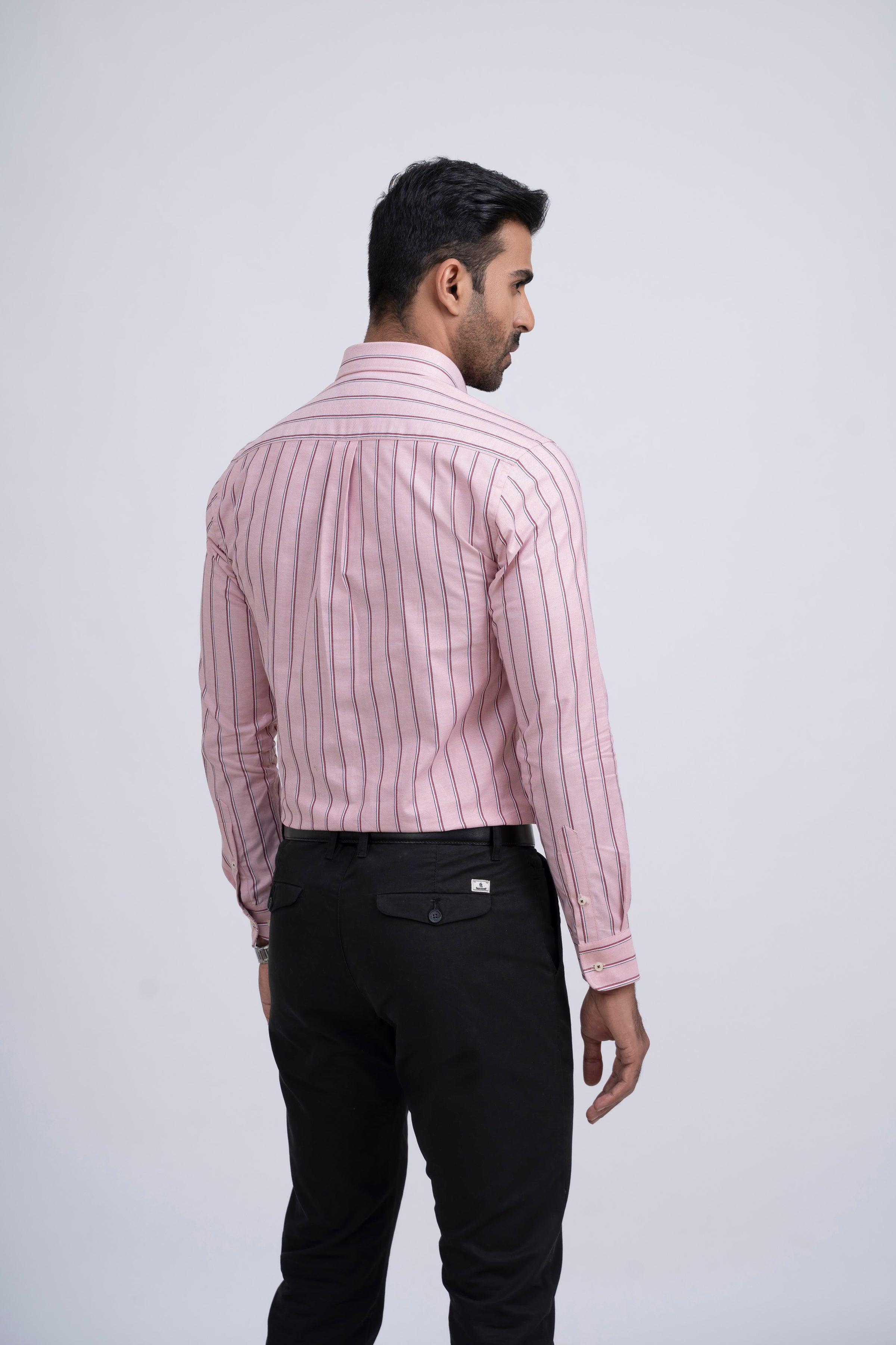 SEMI FORMAL SHIRT RED WINE at Charcoal Clothing