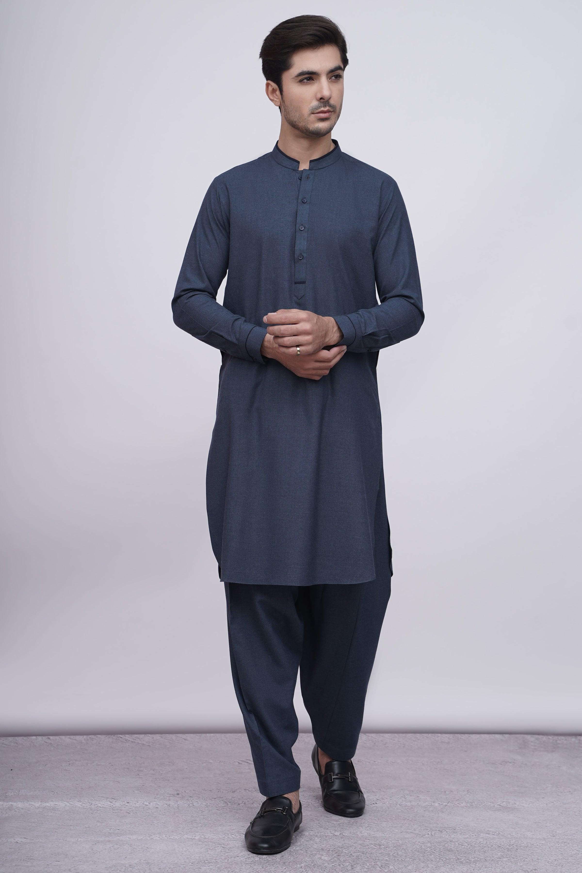 SHALWAR KAMEEZ BLUE at Charcoal Clothing