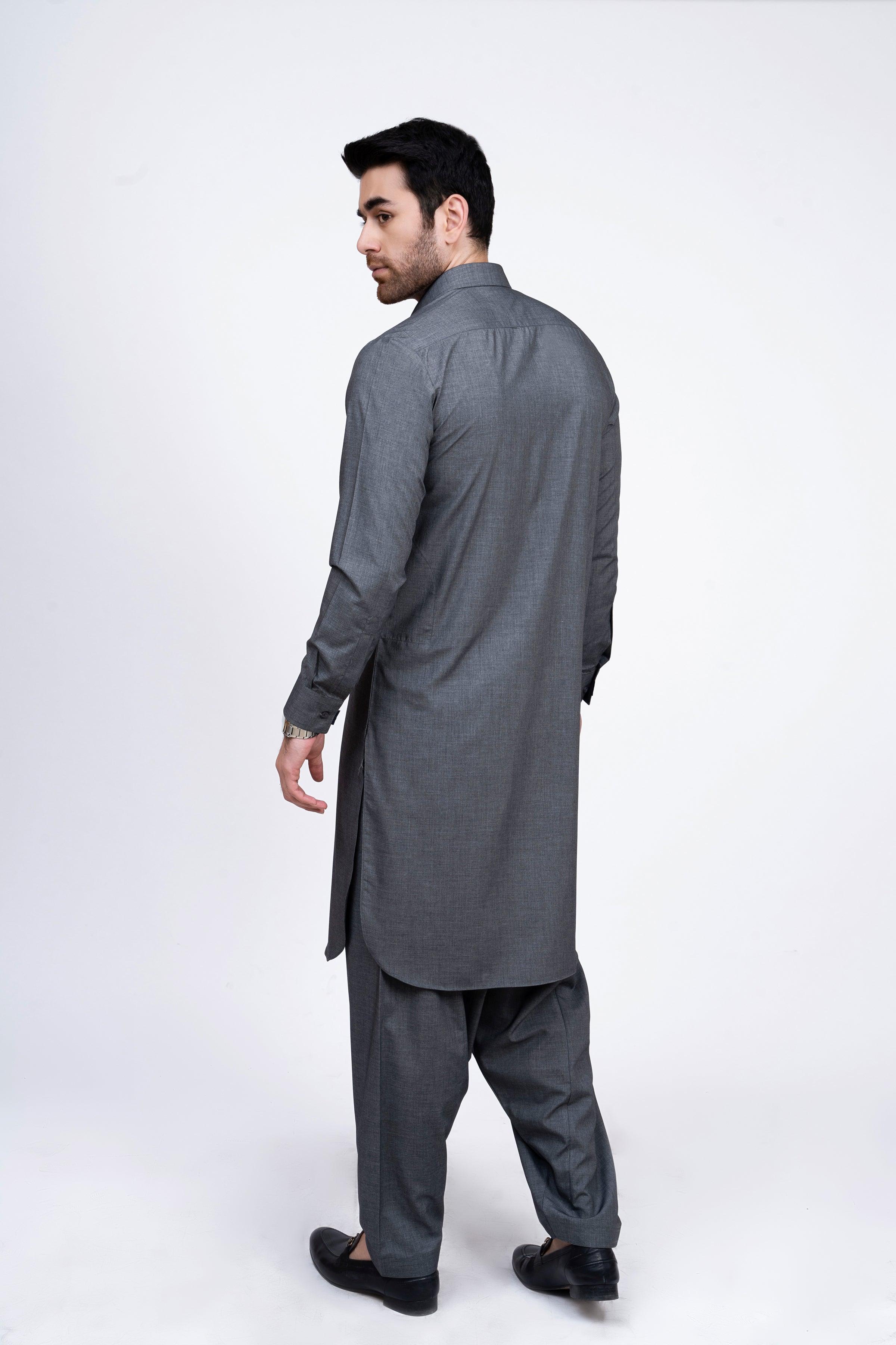 SHALWAR KAMEEZ CHARCOAL GREY at Charcoal Clothing