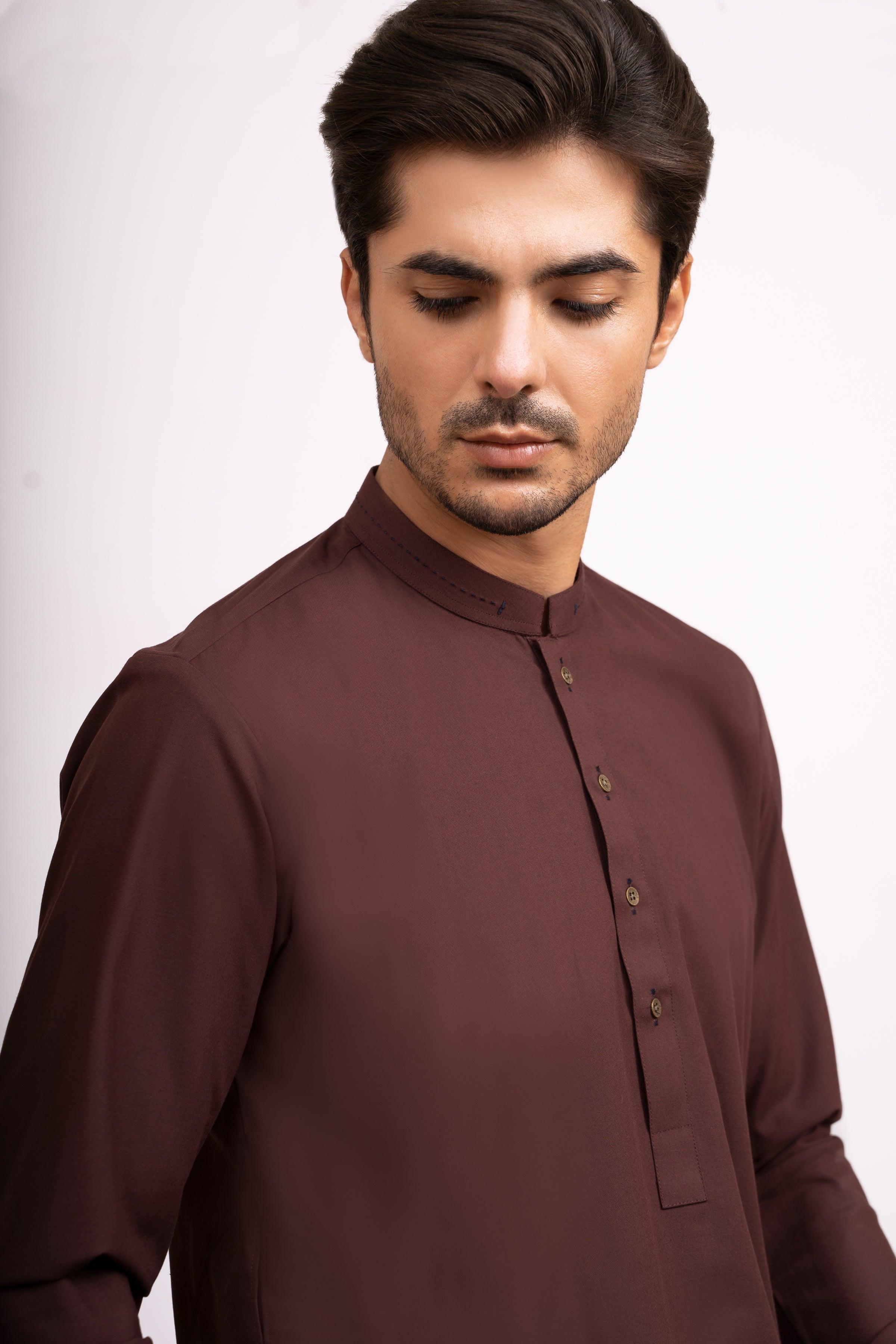 SHALWAR KAMEEZ MAROON at Charcoal Clothing