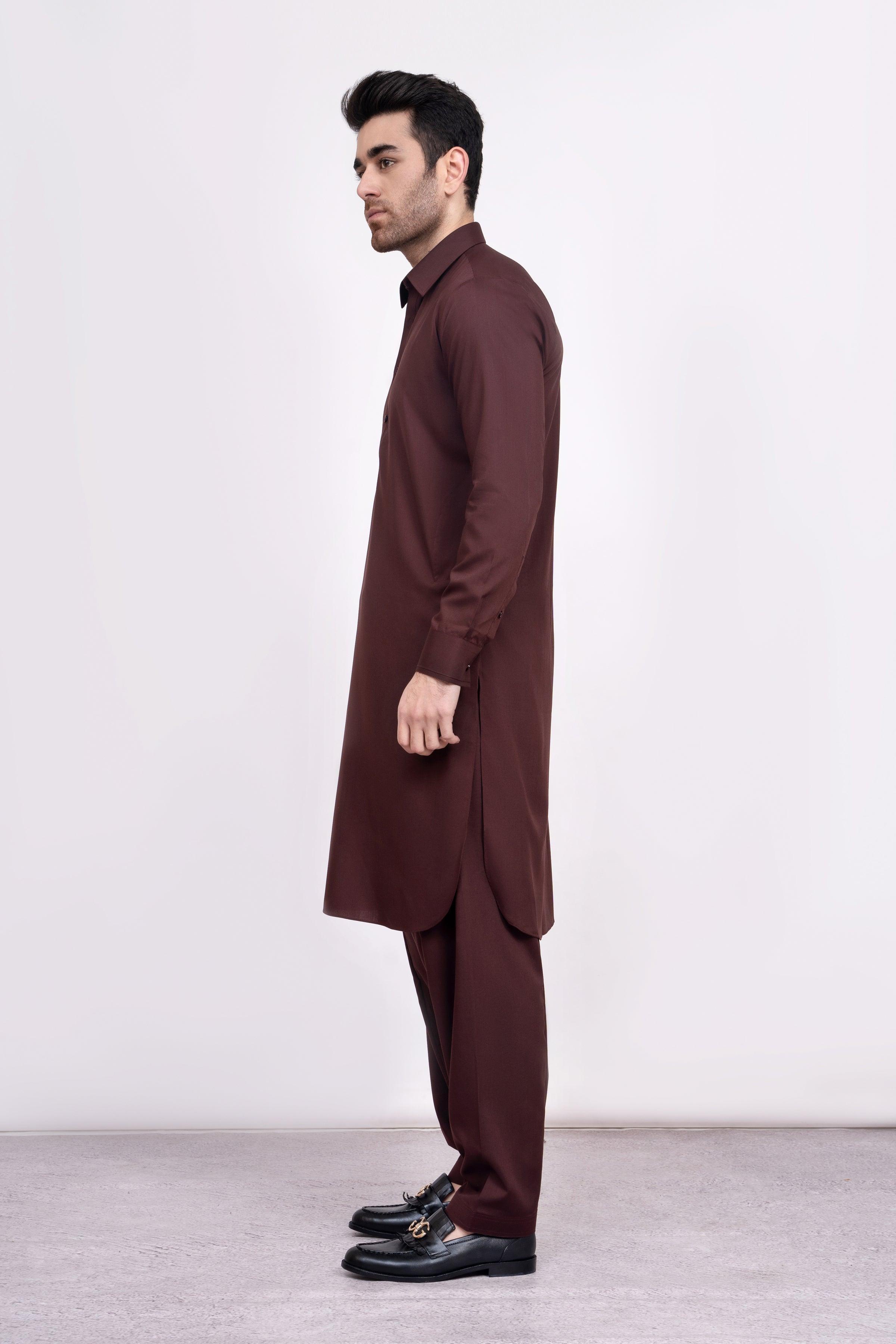 SHALWAR KAMEEZ MAROON at Charcoal Clothing