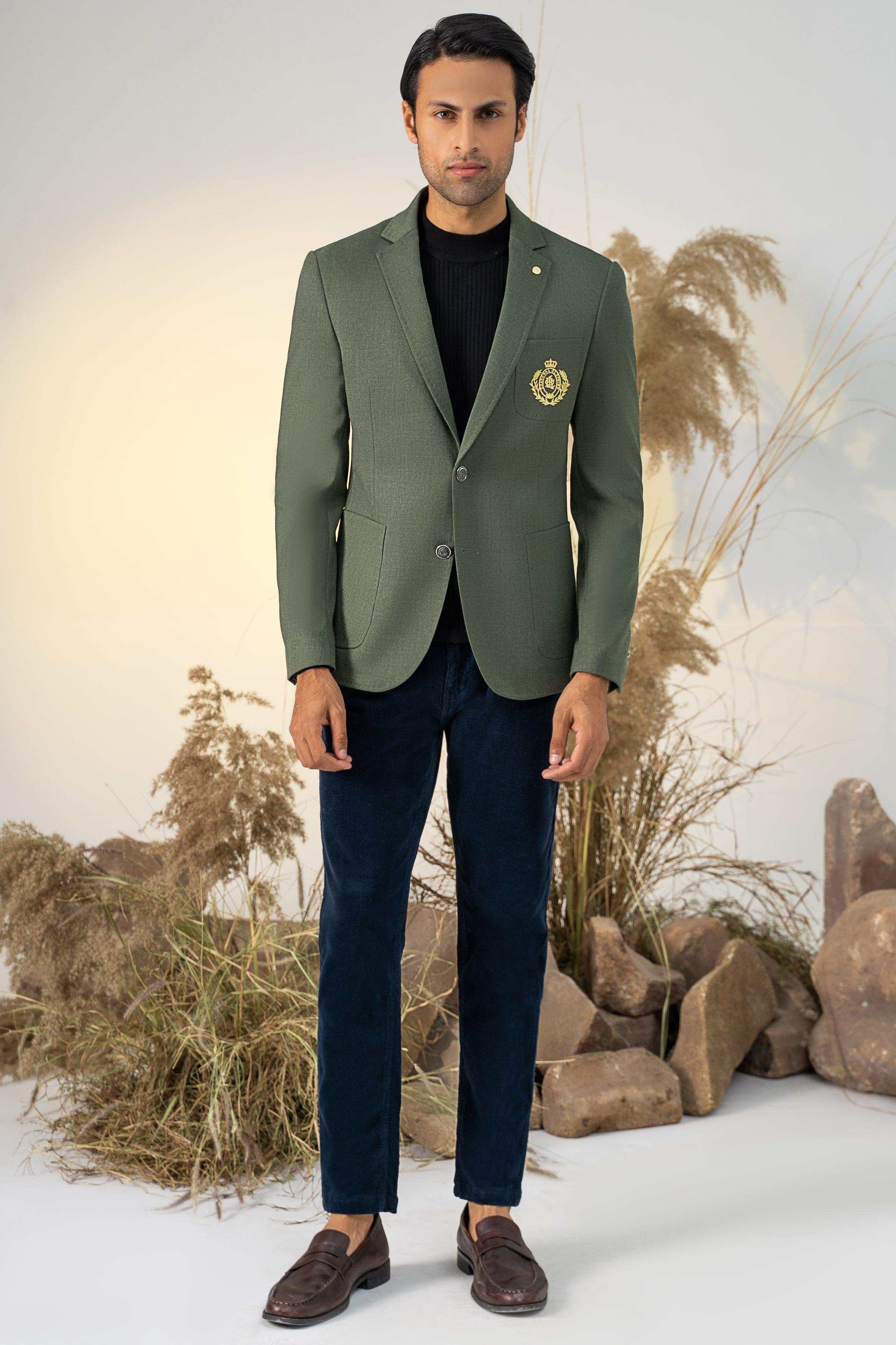 Shop SIGNATURE CASUAL COAT GREEN For Men Online Shop SIGNATURE CASUAL COAT GREEN For Men Online