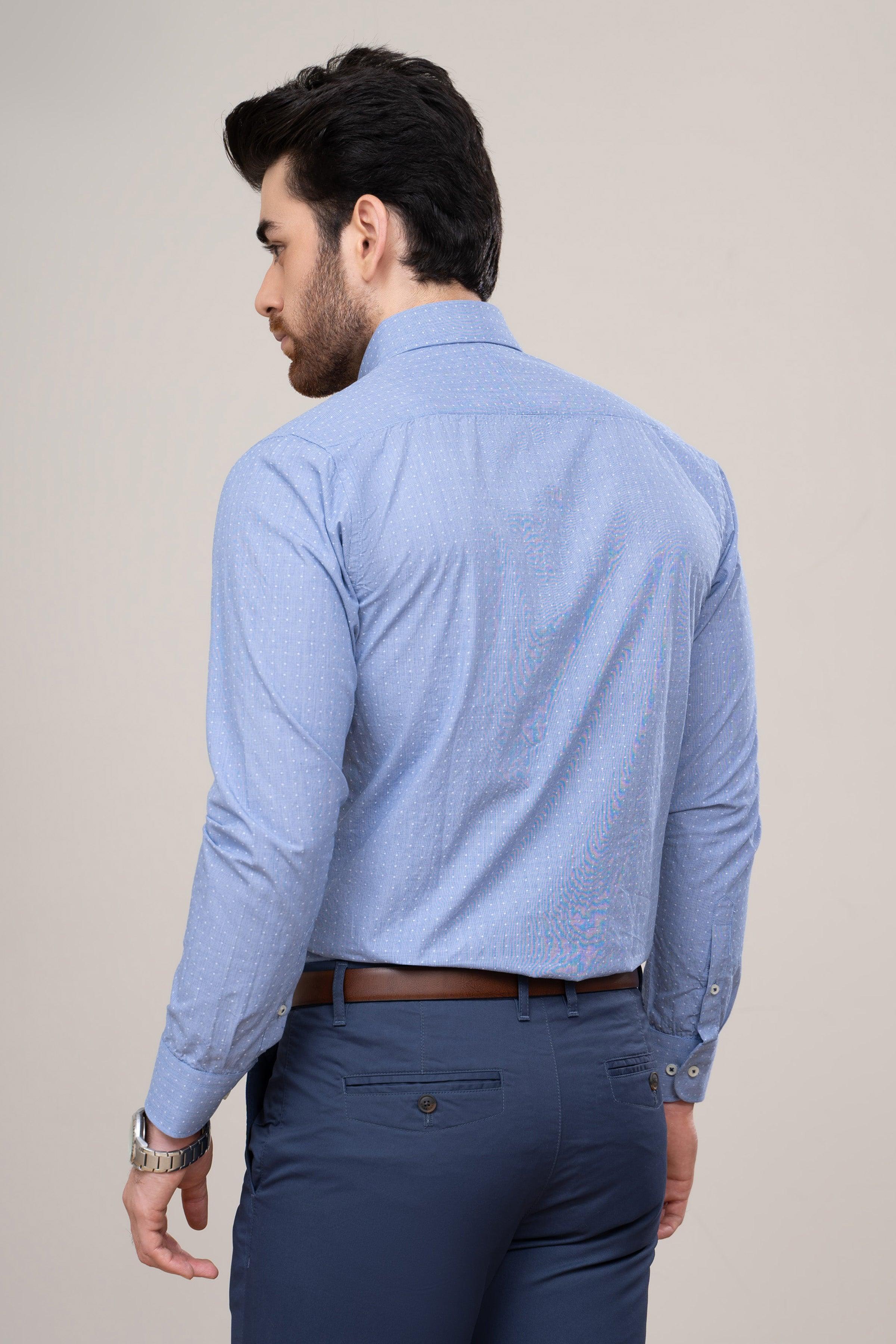 SMART SHIRT BLUE at Charcoal Clothing