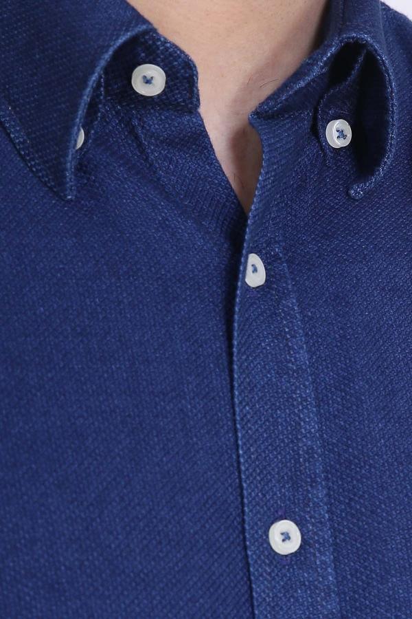 SMART SHIRT FULL SLEEVE NAVY at Charcoal Clothing