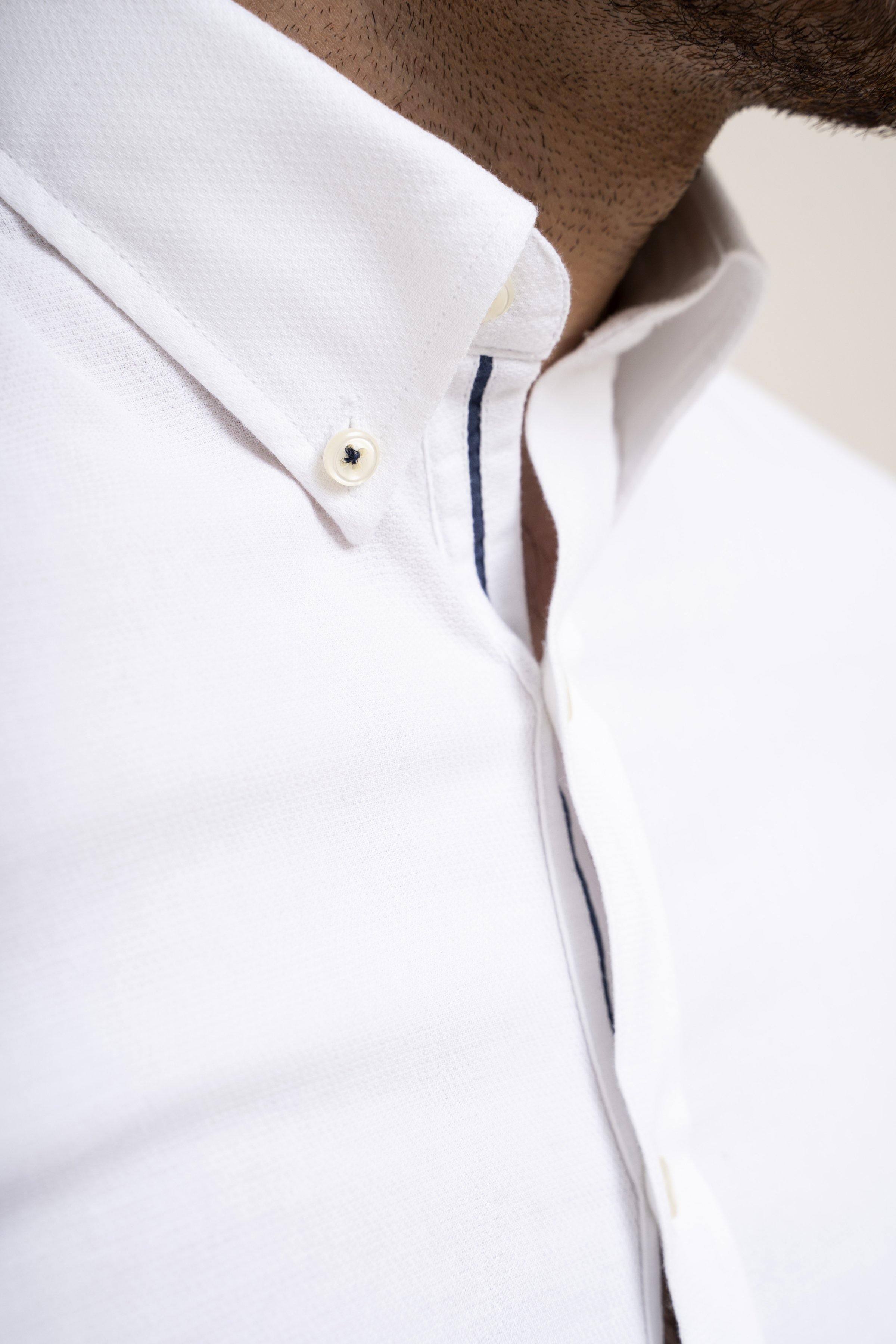 SMART SHIRT WHITE at Charcoal Clothing