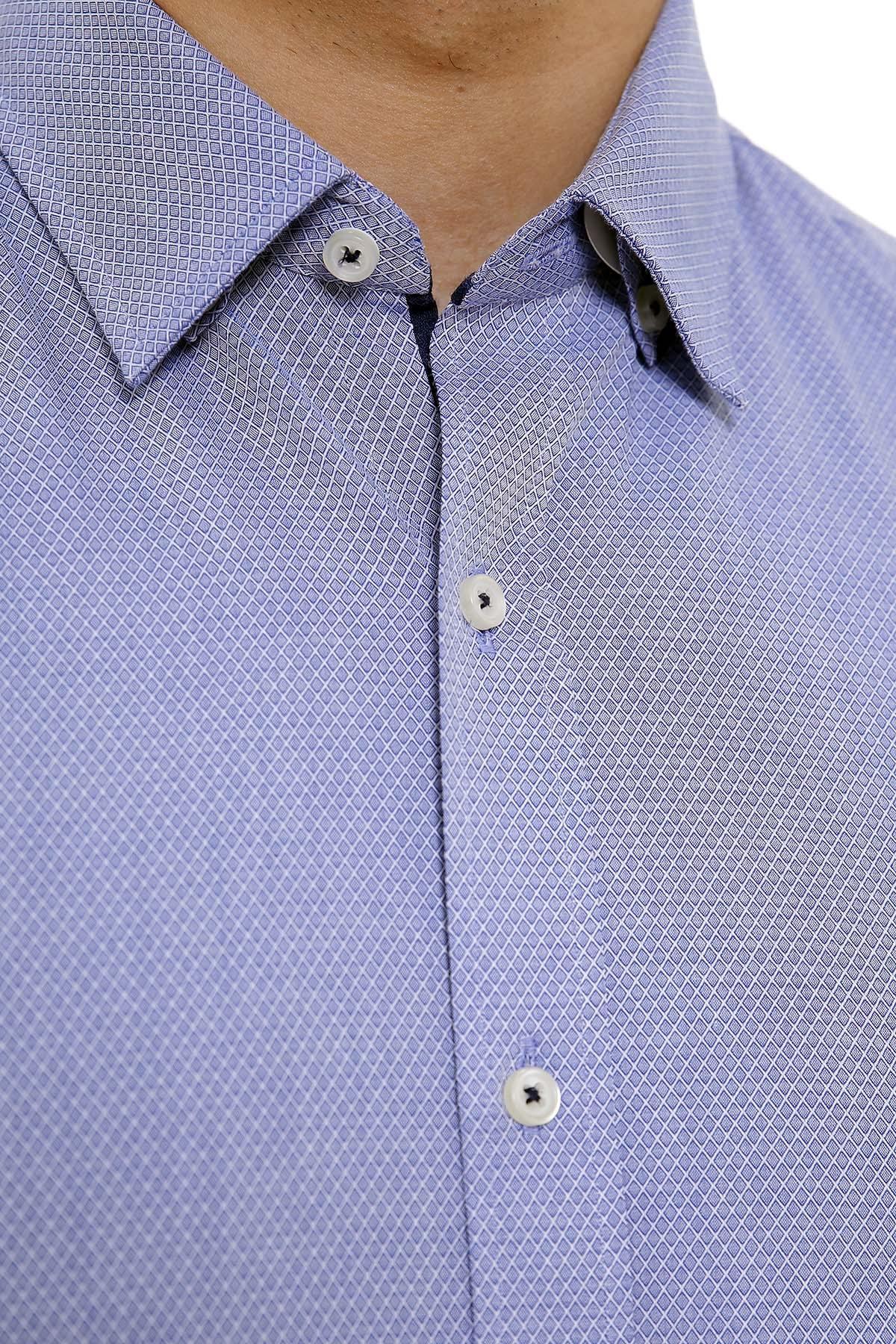 SMART SHIRTS BUTTON DOWN FULL SLEEVE SKY BLUE at Charcoal Clothing