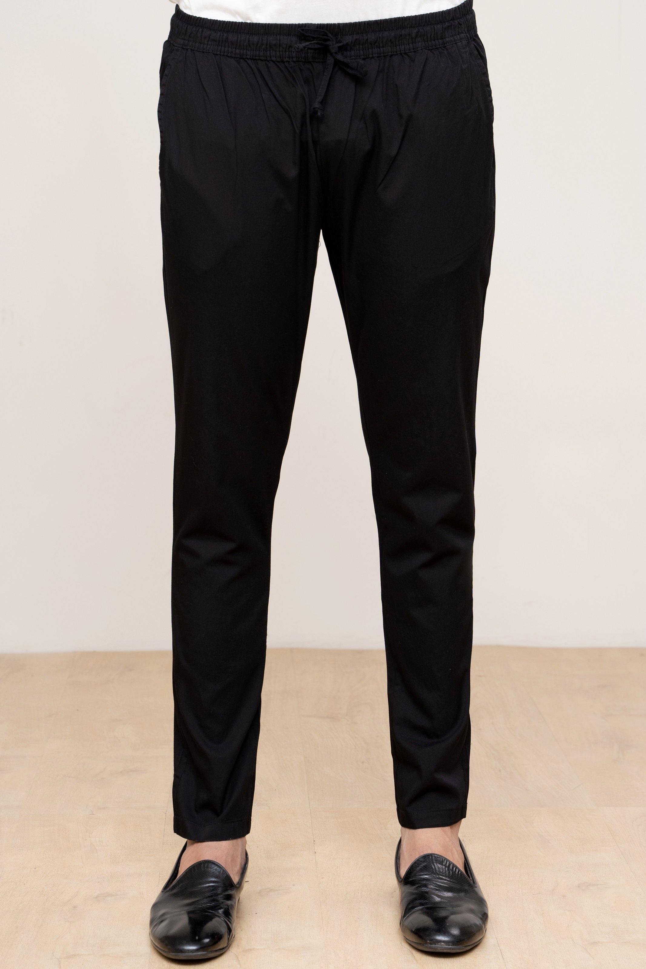 TROUSER BLACK at Charcoal Clothing